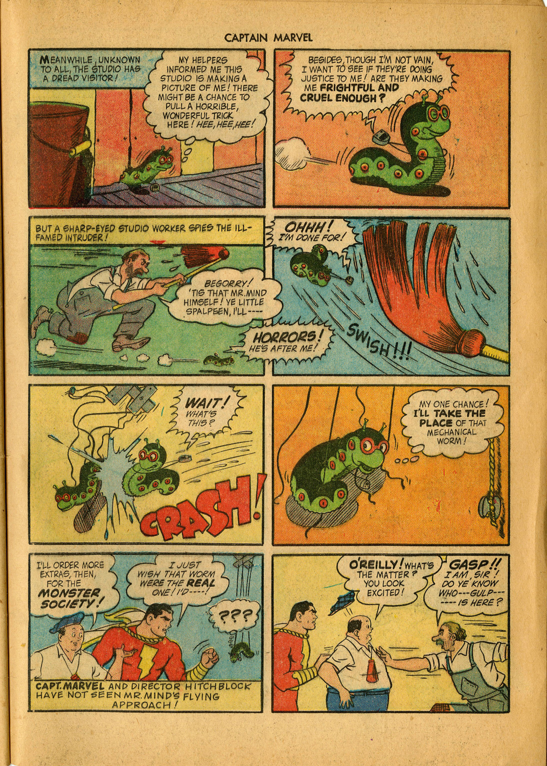 Read online Captain Marvel Adventures comic -  Issue #38 - 45