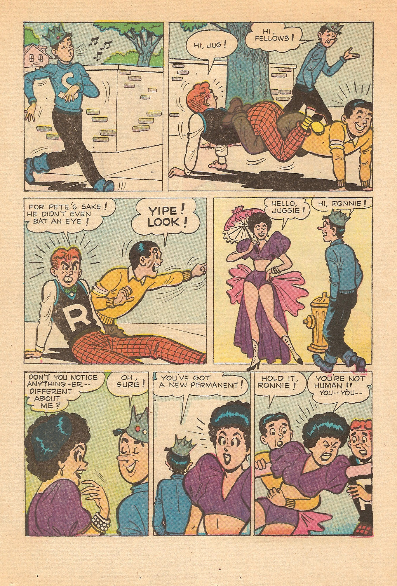 Read online Archie's Pal Jughead comic -  Issue #45 - 16