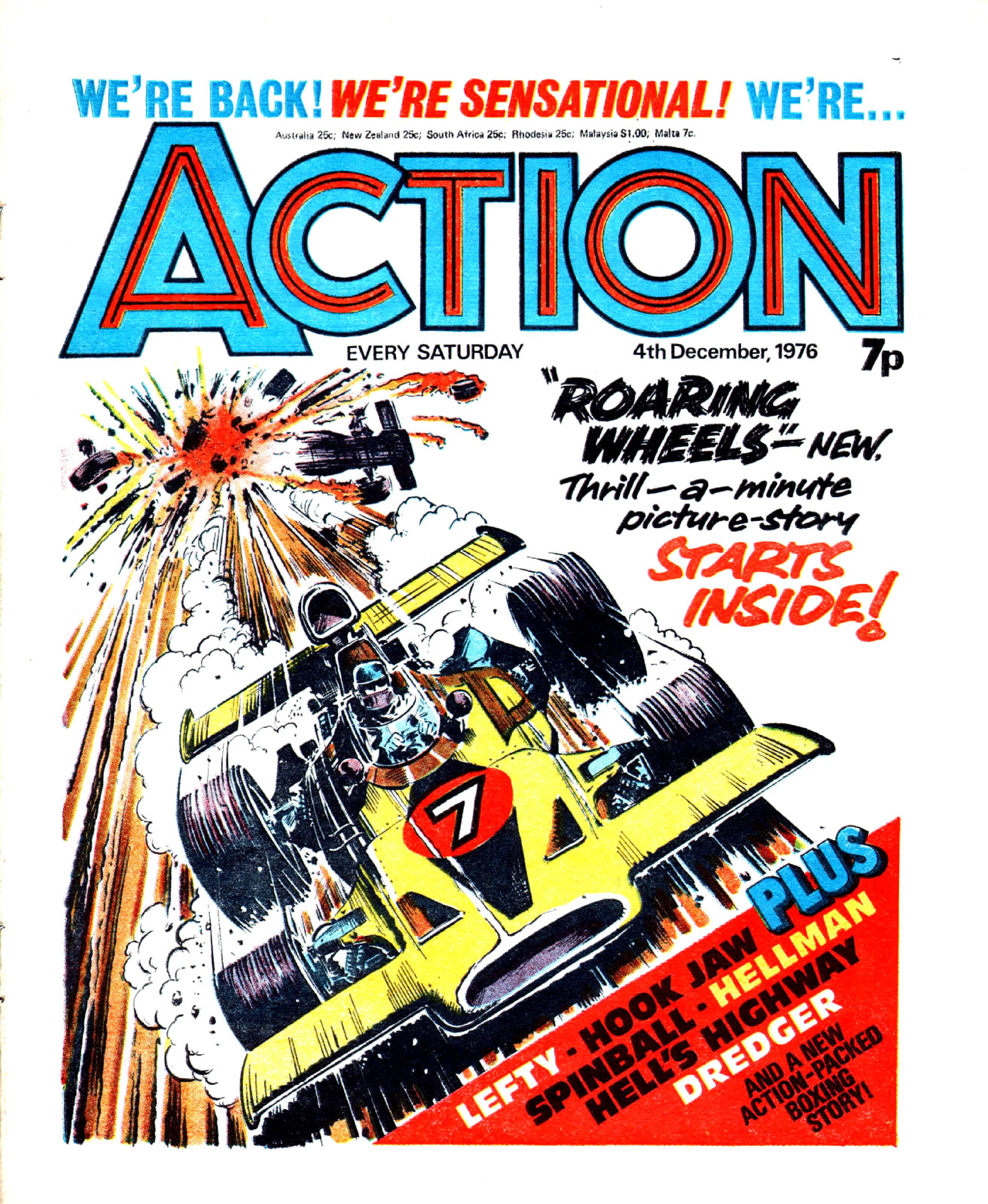 Read online Action (1976) comic -  Issue #38 - 1