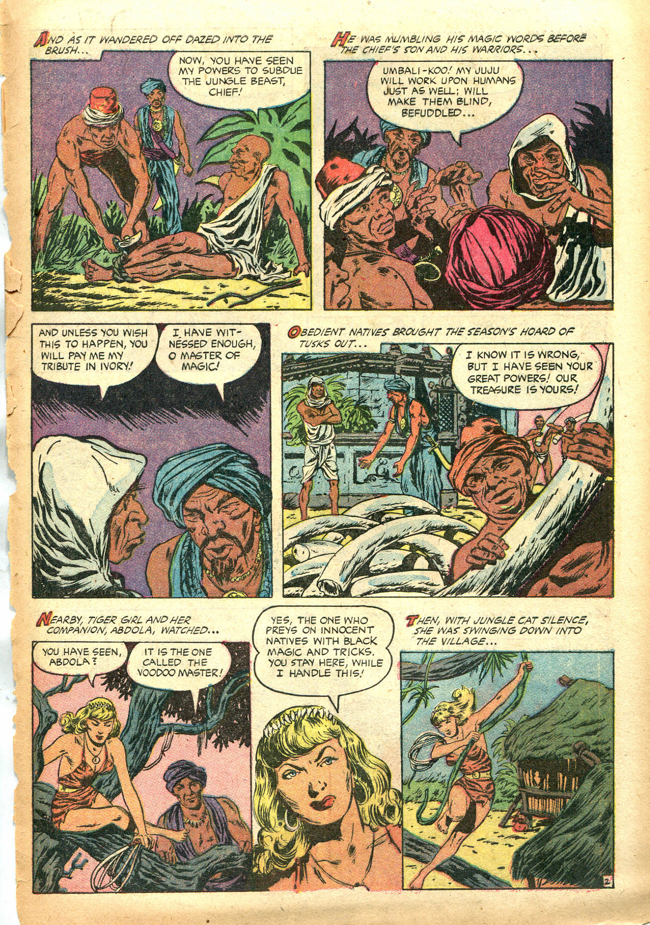 Read online Jungle Comics comic -  Issue #162 - 29