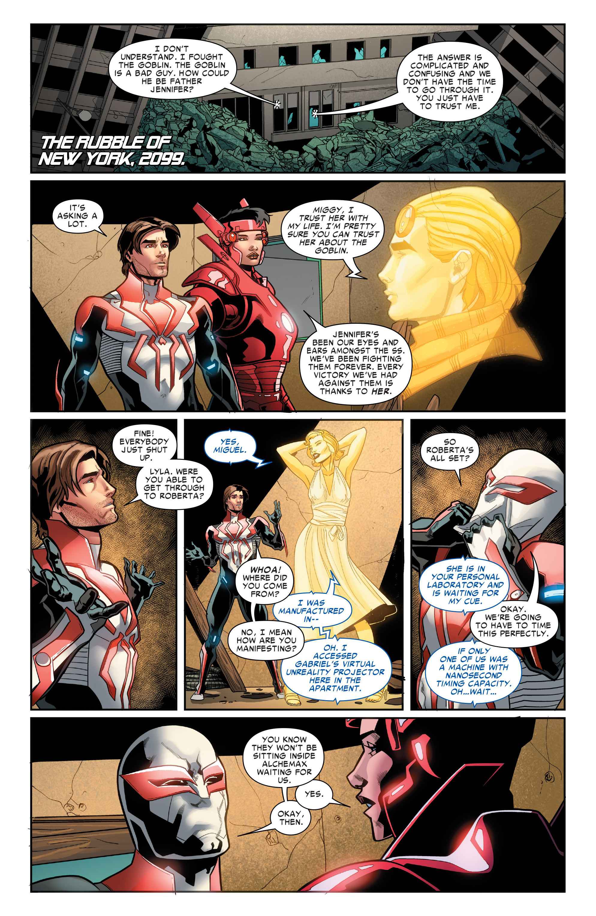 Read online Spider-Man 2099 (2015) comic -  Issue #12 - 4
