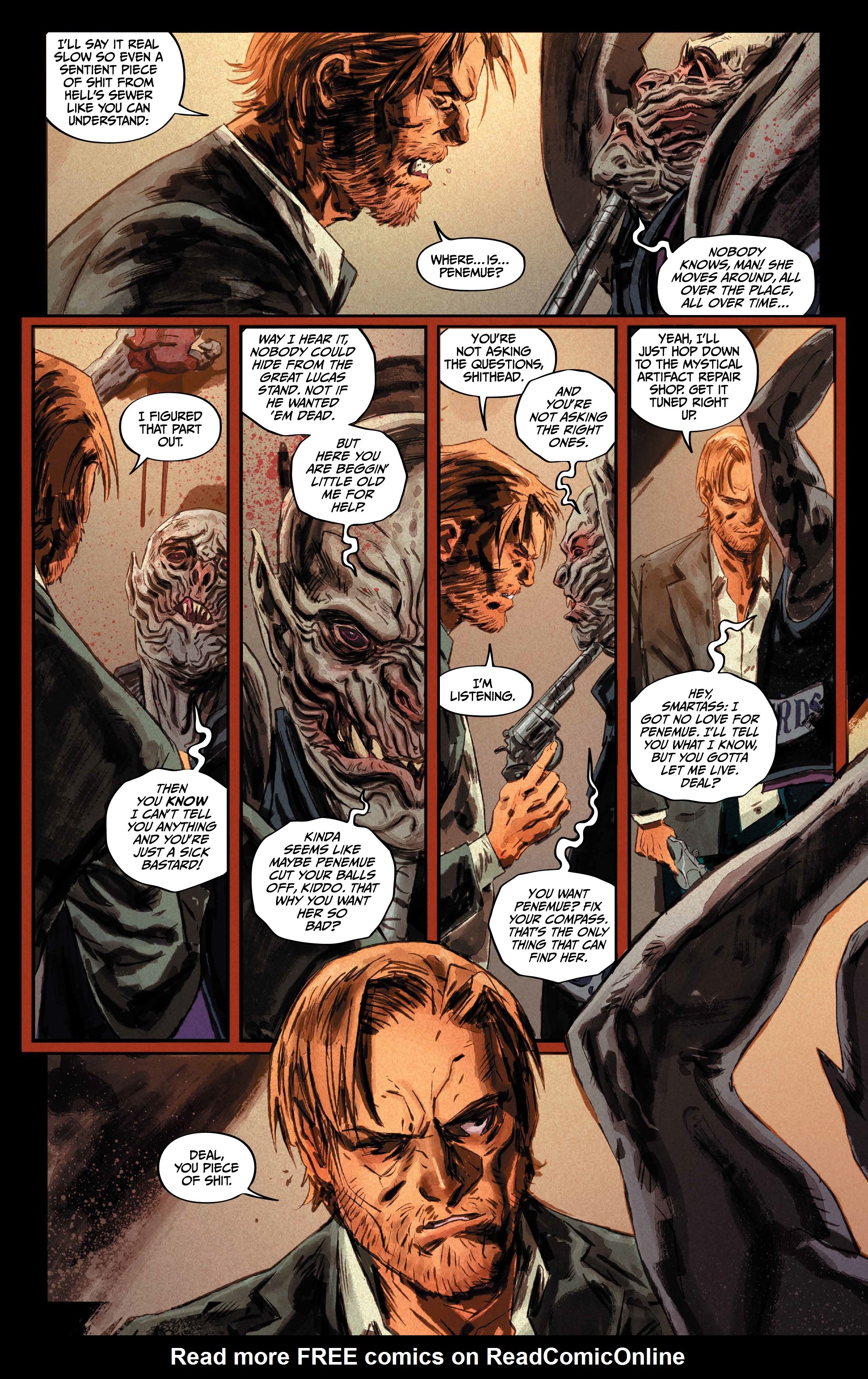Read online Lucas Stand: Inner Demons comic -  Issue # _TPB - 11