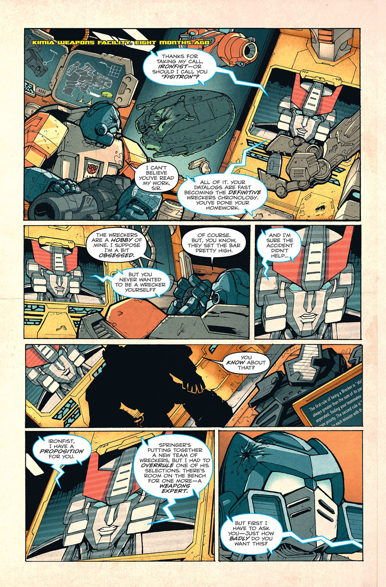 Read online Transformers: Last Stand of The Wreckers comic -  Issue #4 - 4