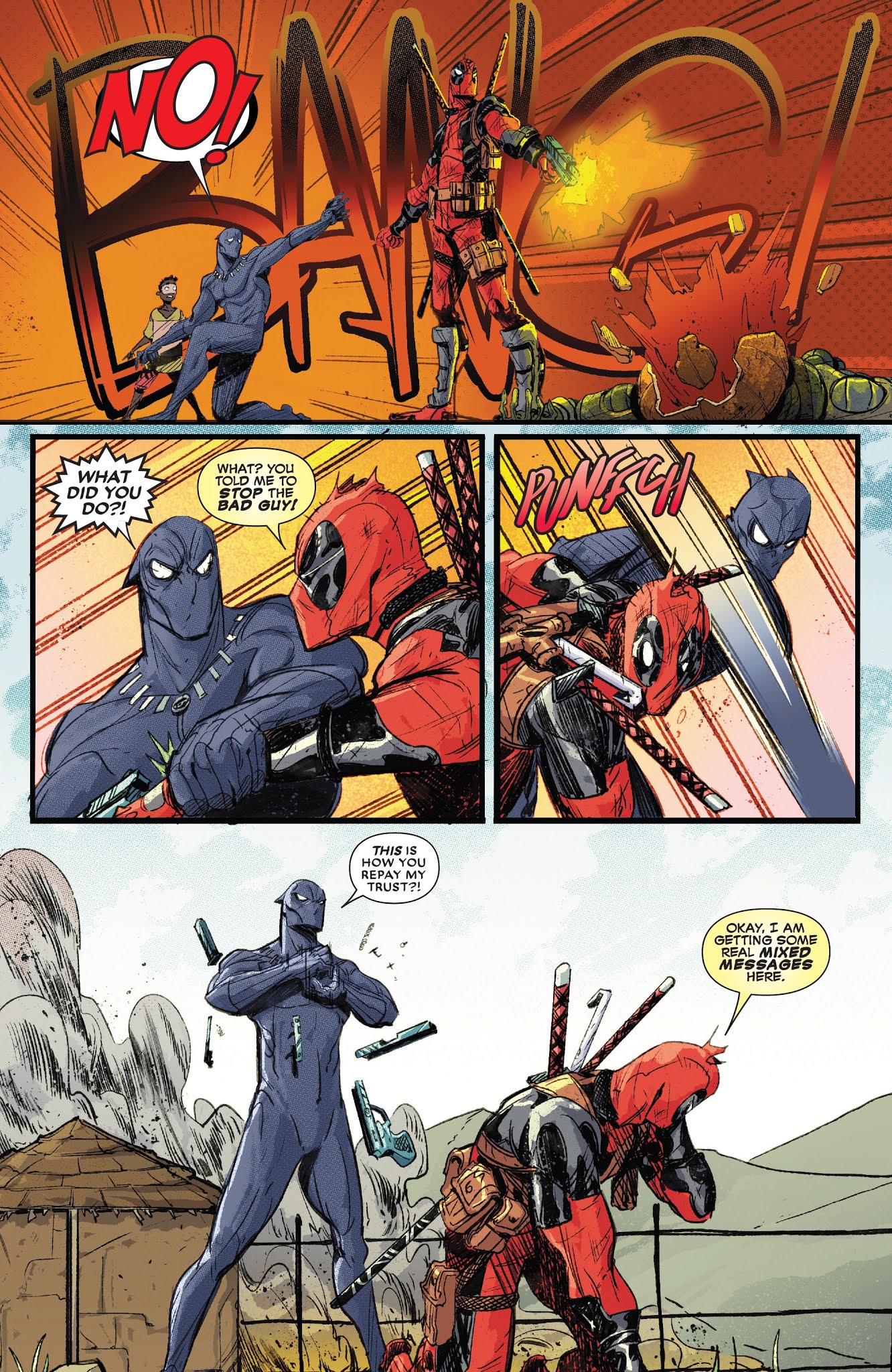 Read online Black Panther vs Deadpool comic -  Issue #3 - 21