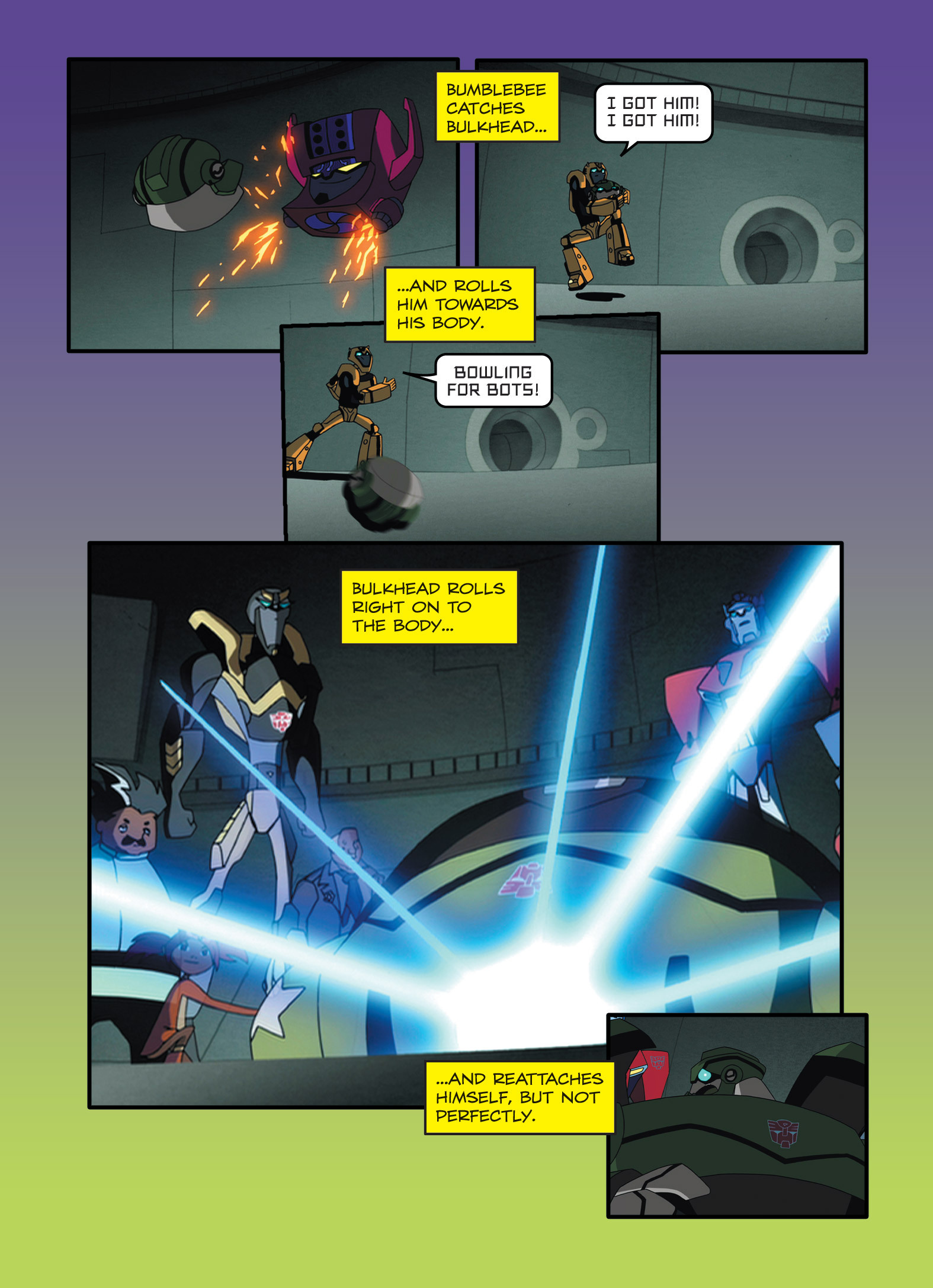 Read online Transformers Animated comic -  Issue #6 - 56