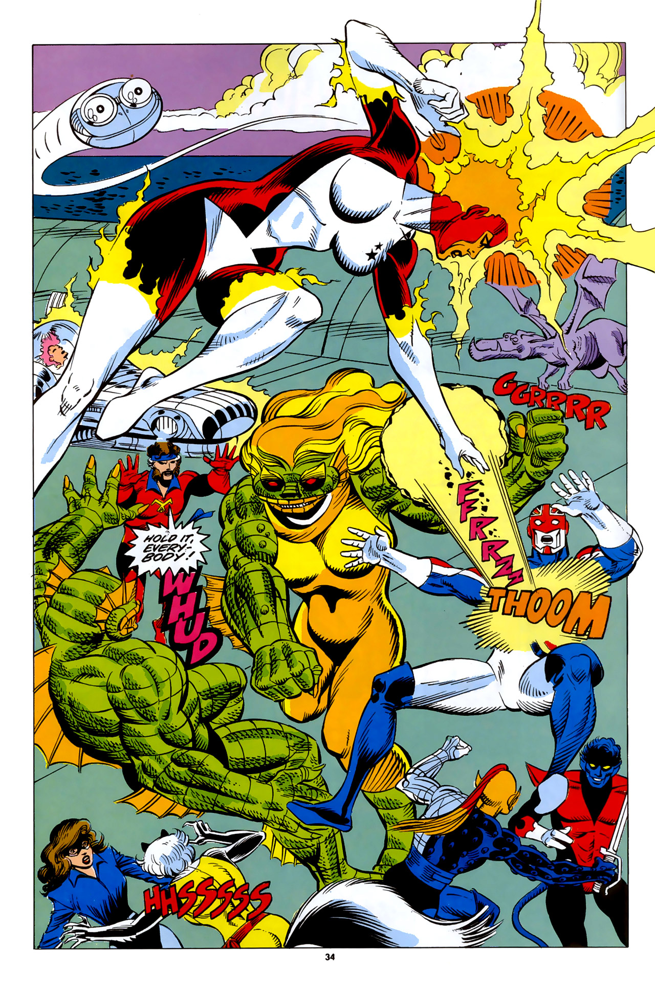 Read online X-Men Spotlight On...Starjammers comic -  Issue #2 - 36