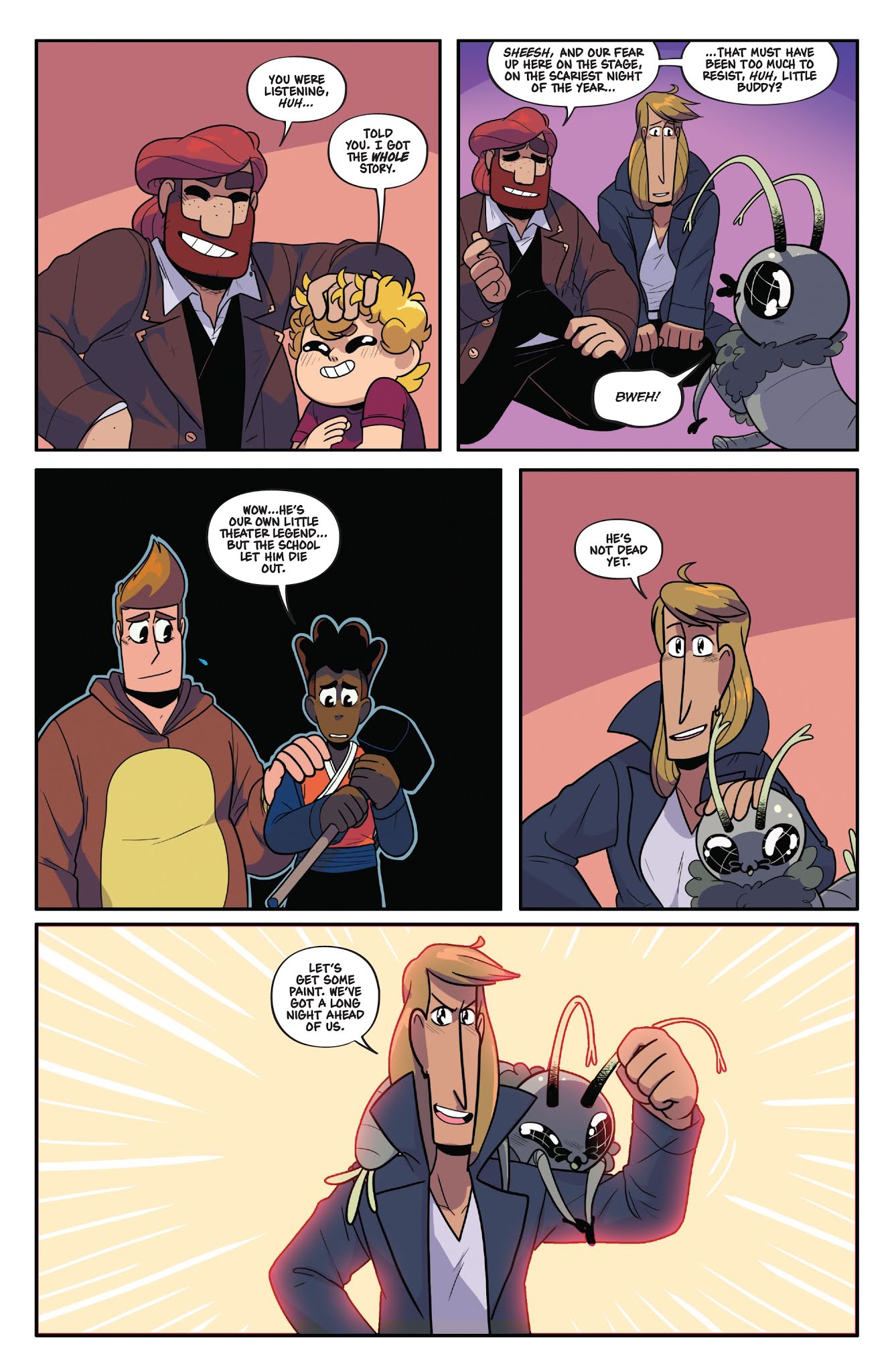 Read online The Backstagers Halloween Intermission comic -  Issue # Full - 29