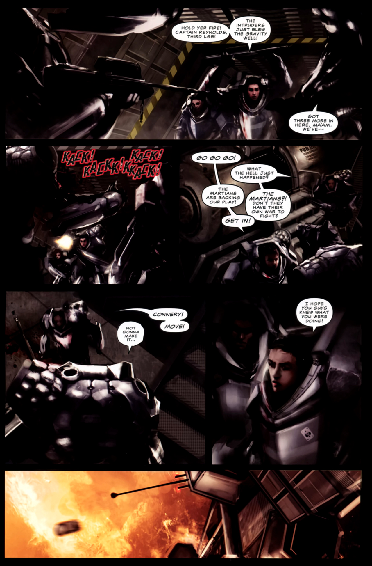Read online Shrapnel: Aristeia Rising comic -  Issue #4 - 15