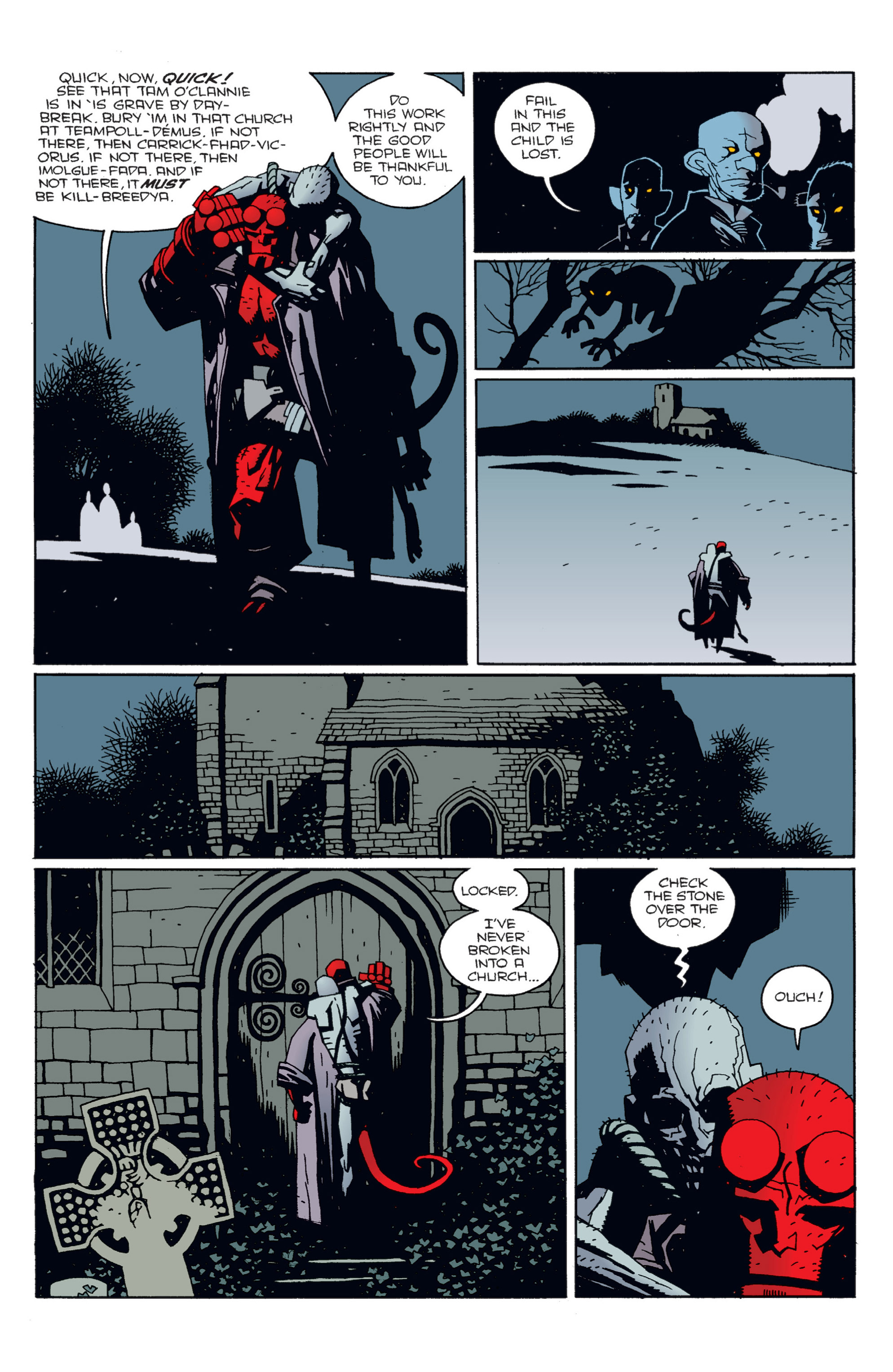 Read online Hellboy comic -  Issue #3 - 16