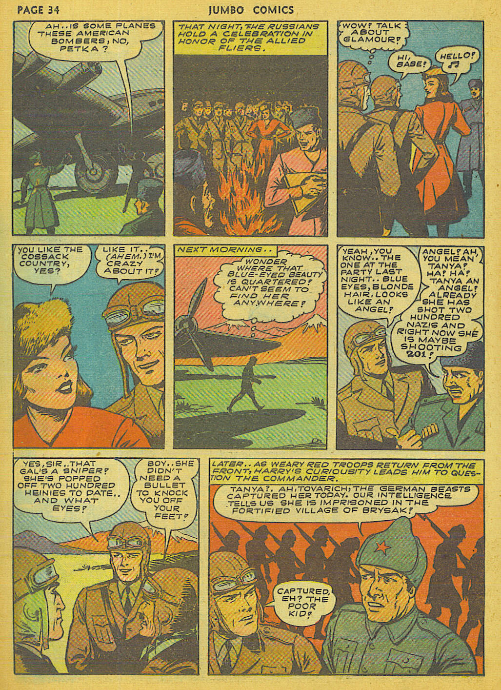 Read online Jumbo Comics comic -  Issue #49 - 36