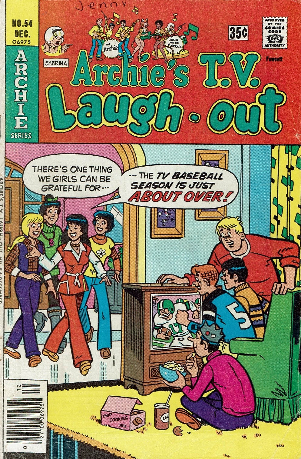 Read online Archie's TV Laugh-Out comic -  Issue #54 - 1