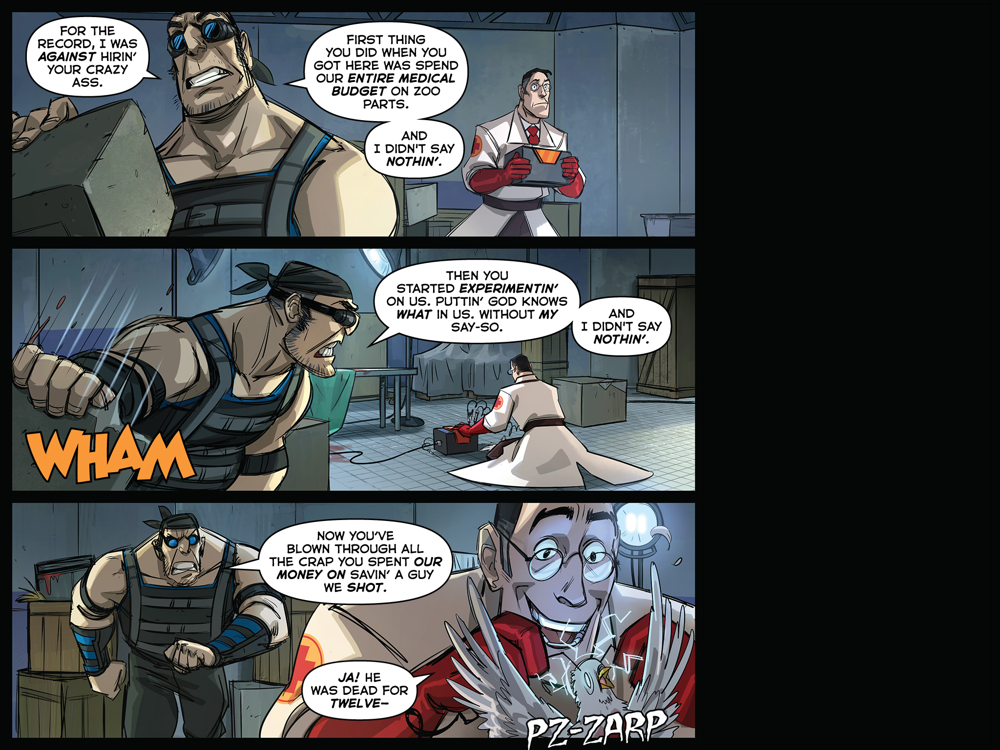 Read online Team Fortress 2 comic -  Issue #5 - 73