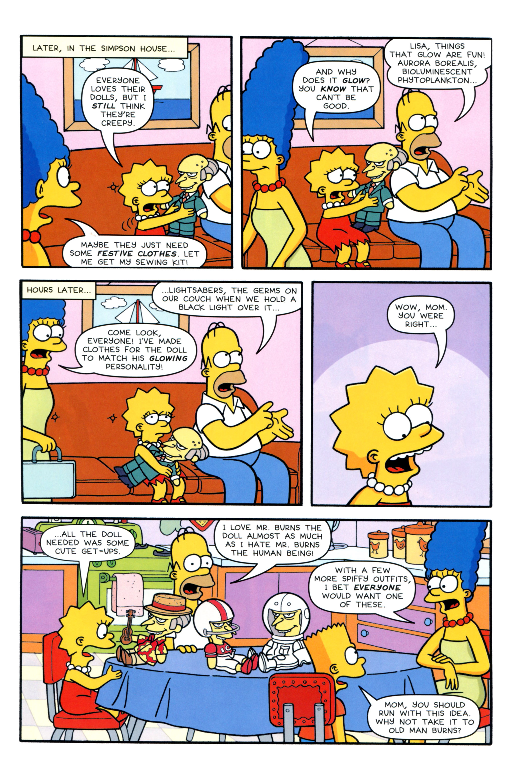 Read online Simpsons Comics comic -  Issue #216 - 16