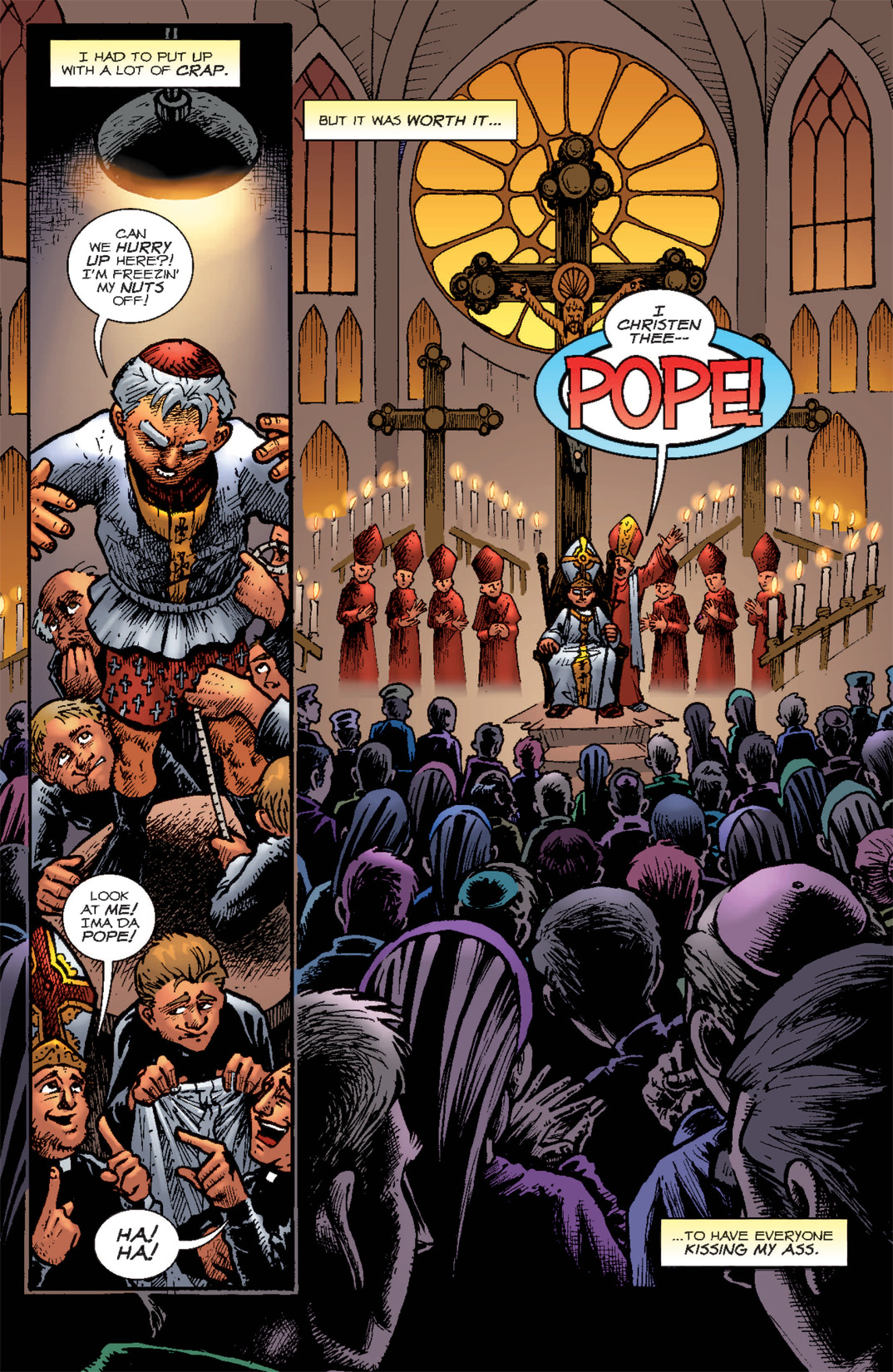 Read online Battle Pope comic -  Issue #1 - 4