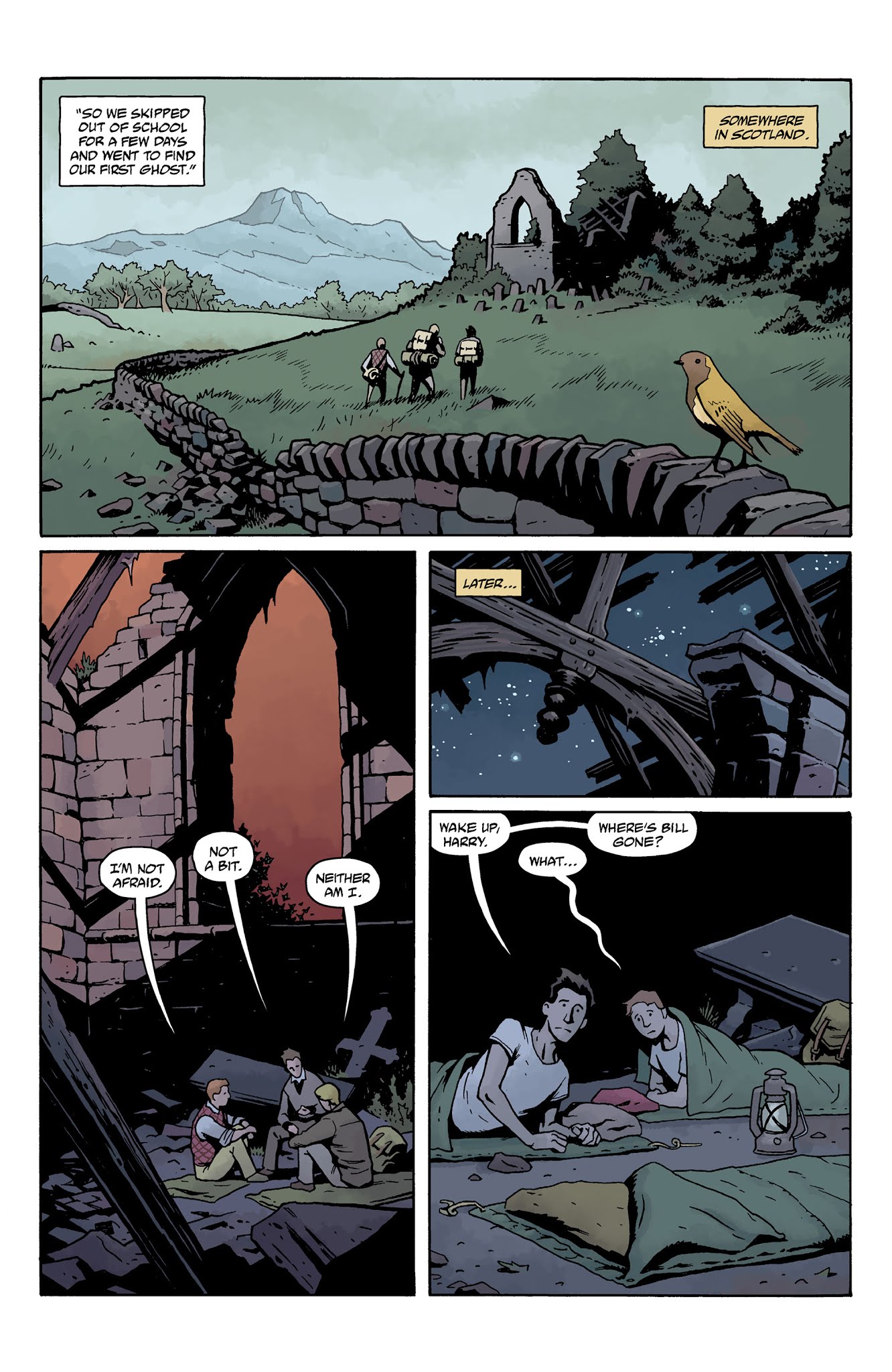 Read online Hellboy and the B.P.R.D.: 1953 - The Phantom Hand & the Kelpie comic -  Issue # Full - 21