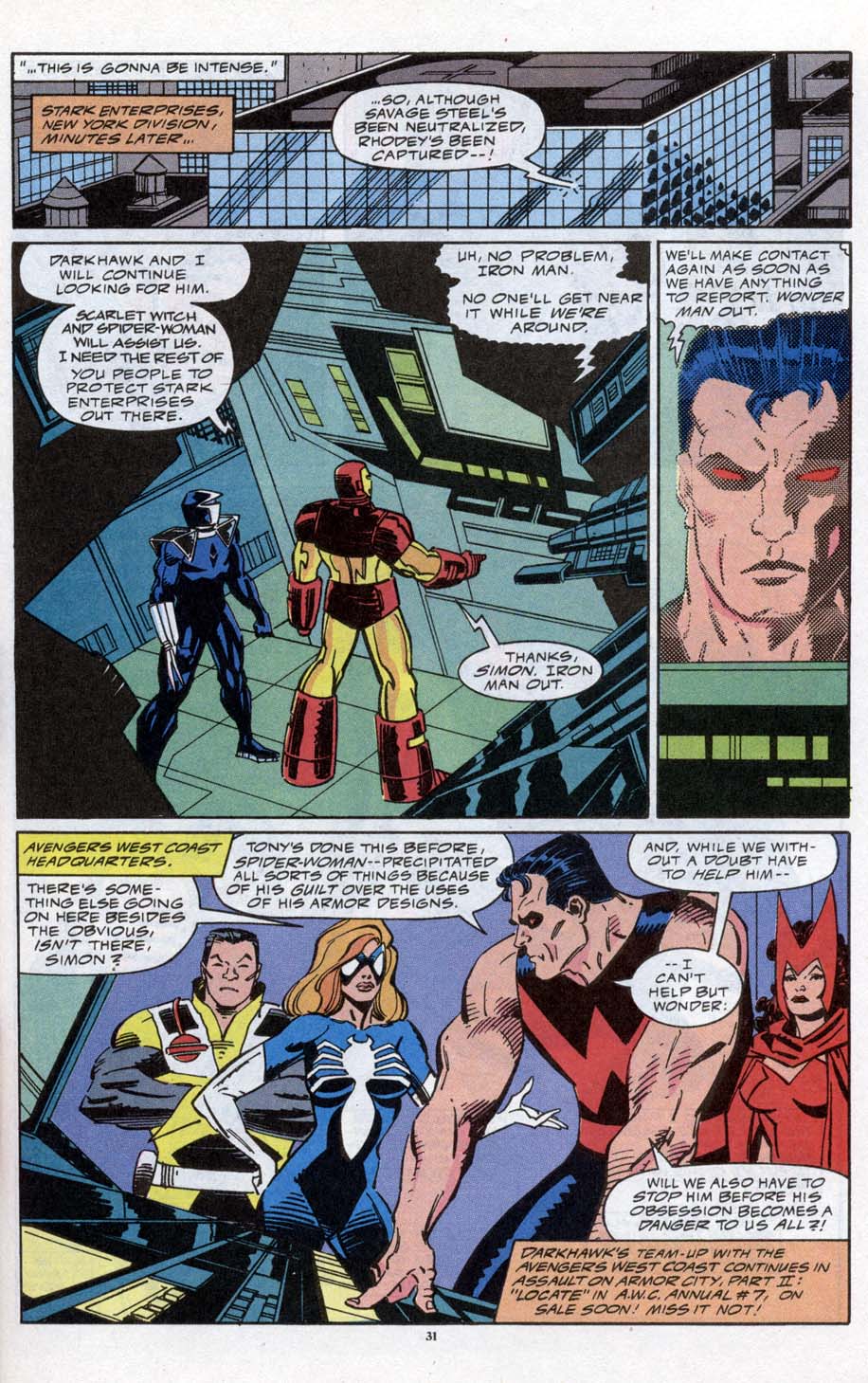 Read online Darkhawk (1991) comic -  Issue # _Annual 1 - 24