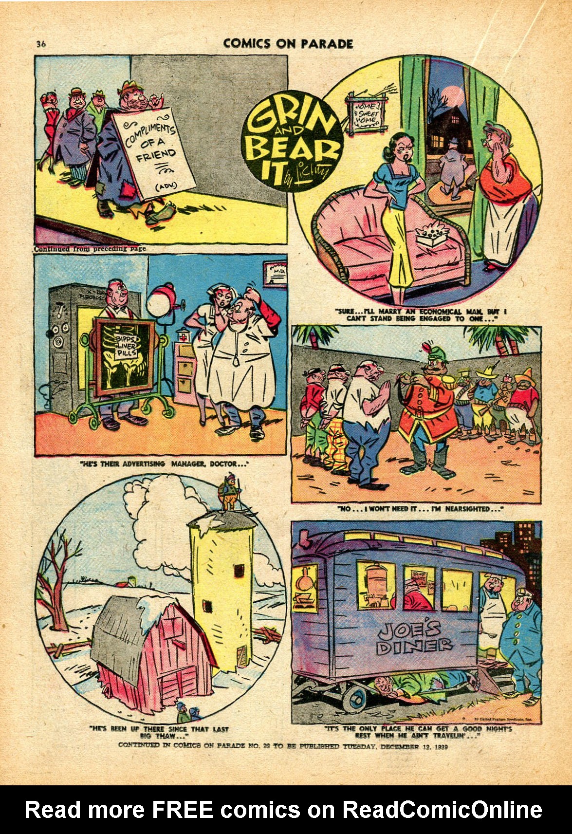 Read online Comics on Parade comic -  Issue #21 - 38