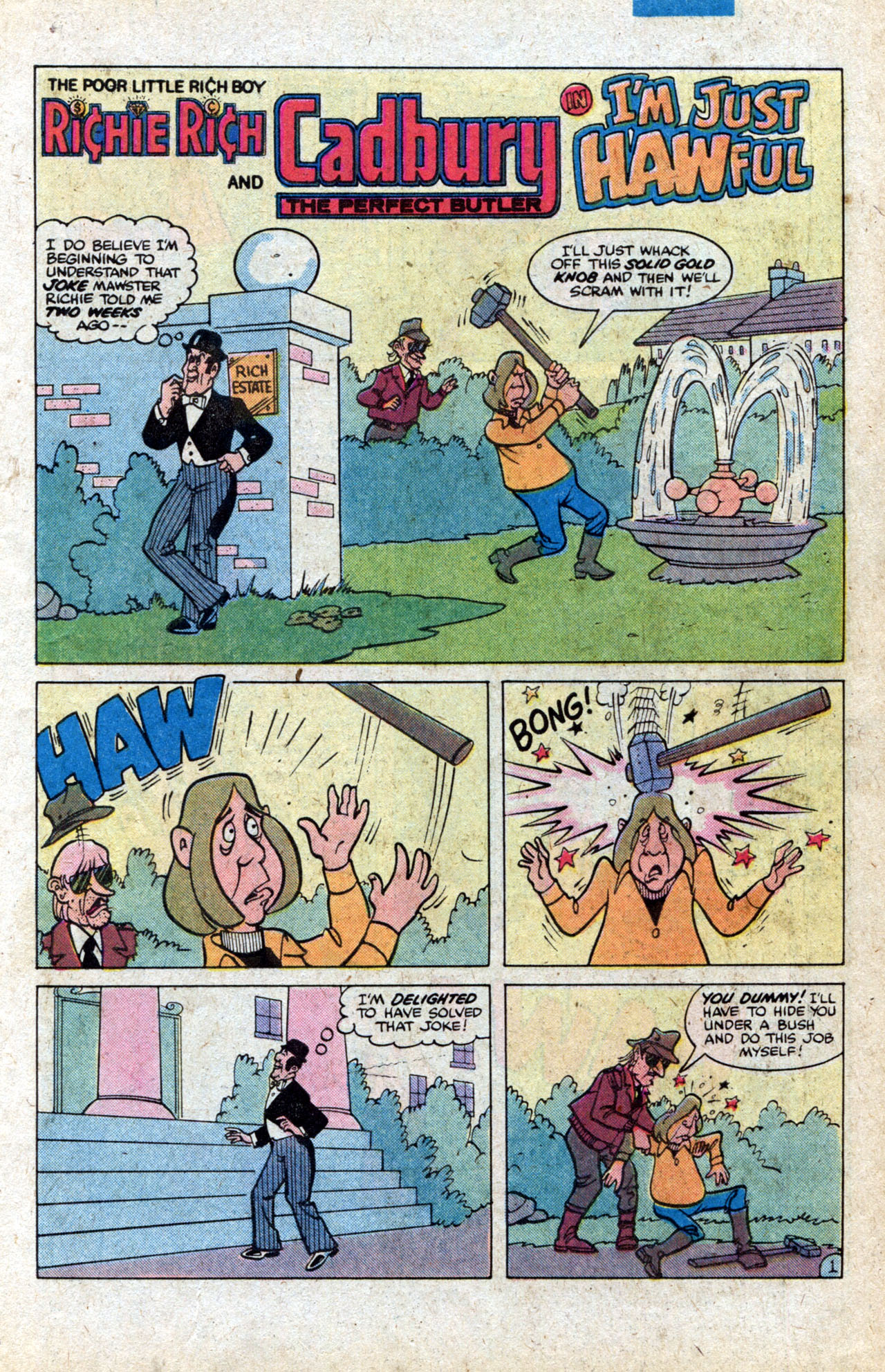 Read online Richie Rich Zillionz comic -  Issue #18 - 19