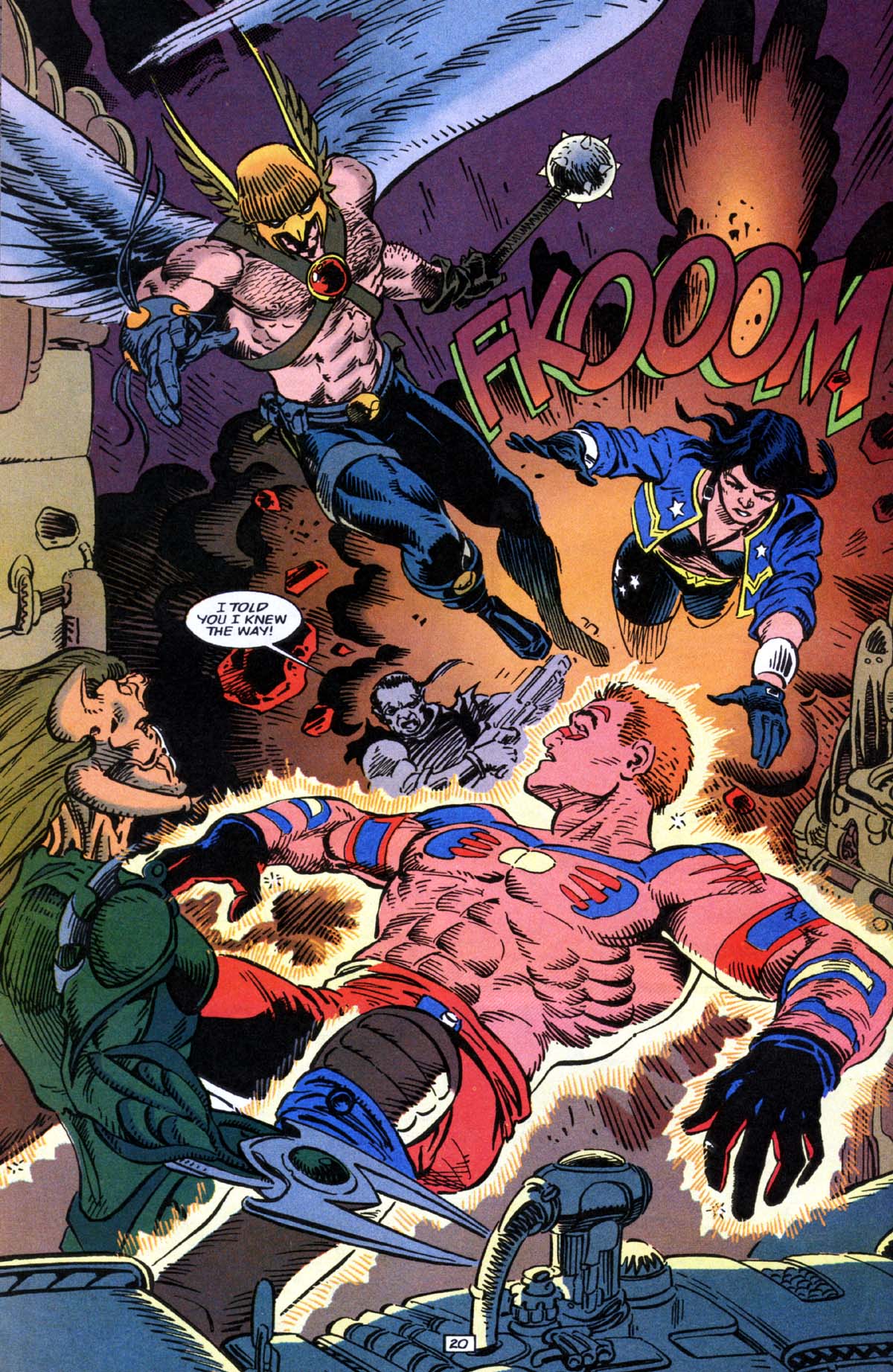 Read online Hawkman (1993) comic -  Issue #23 - 21