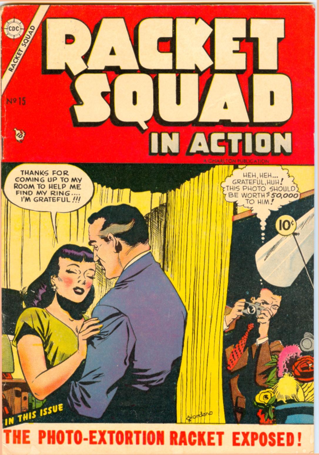 Read online Racket Squad in Action comic -  Issue #15 - 1