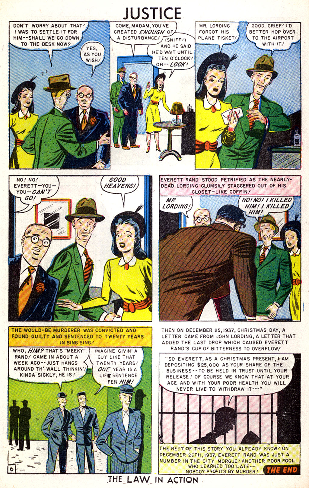 Read online Justice Comics (1948) comic -  Issue #9 - 32