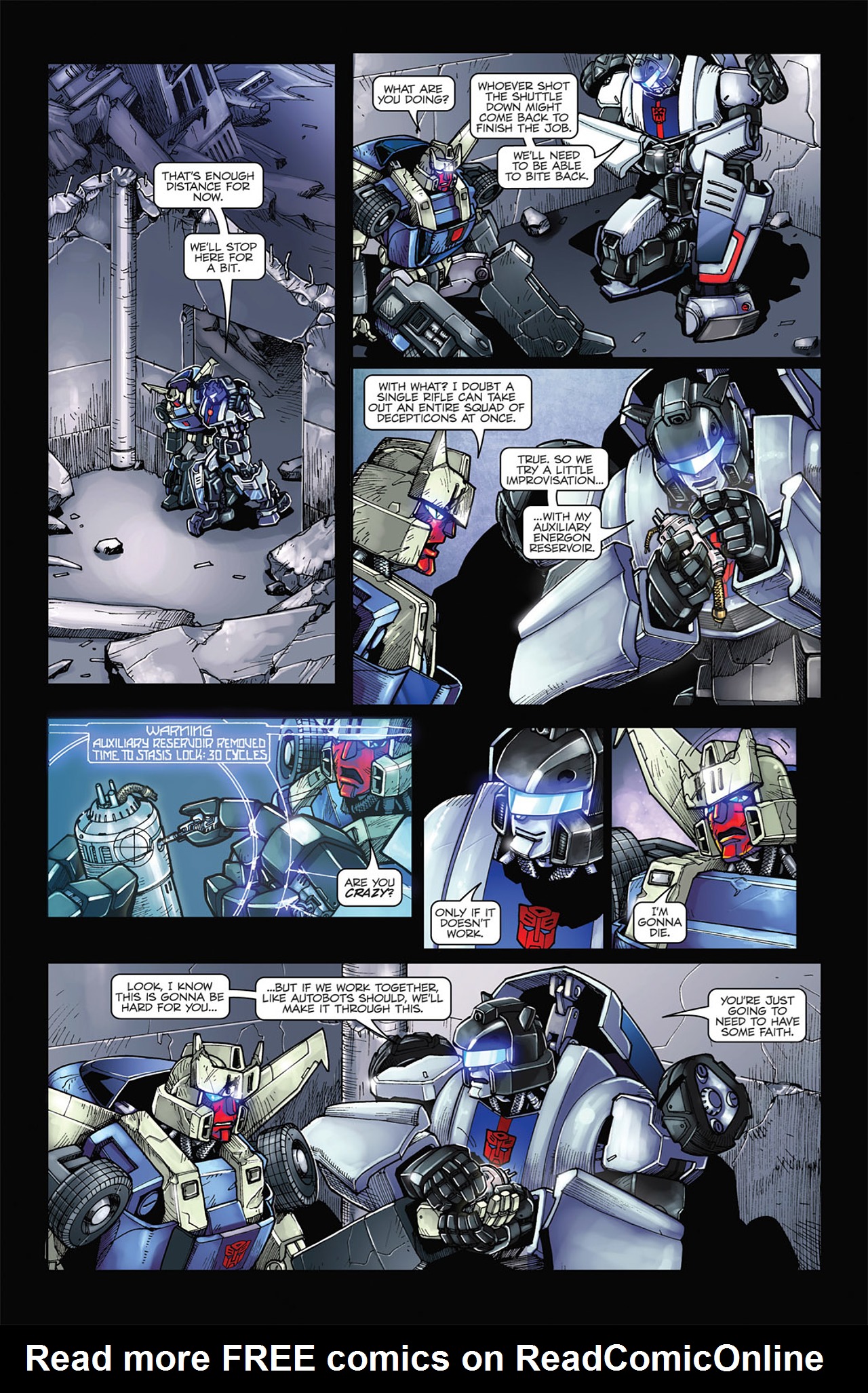 Read online Transformers Spotlight: Jazz comic -  Issue # Full - 9