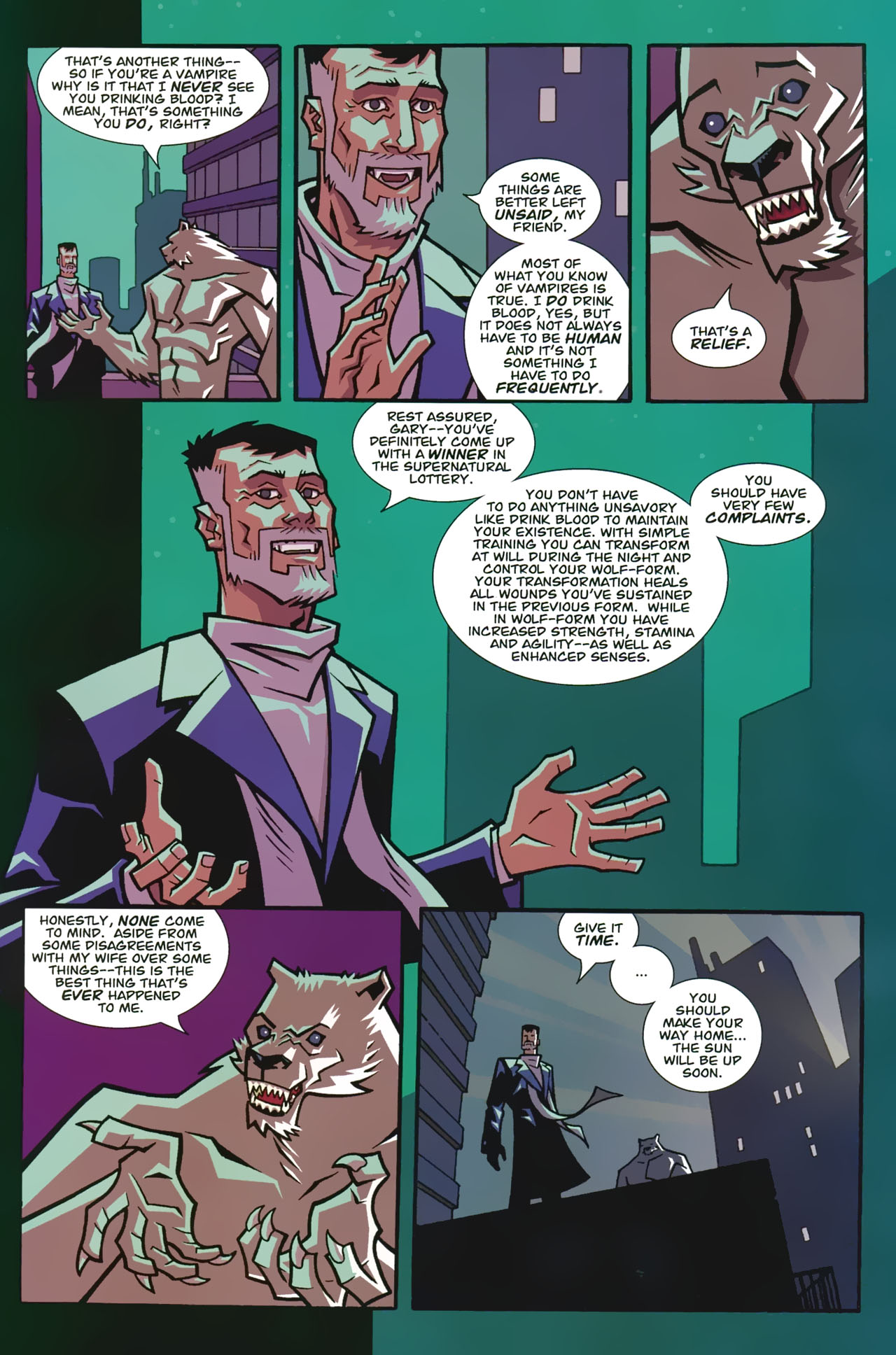Read online The Astounding Wolf-Man comic -  Issue #2 - 5