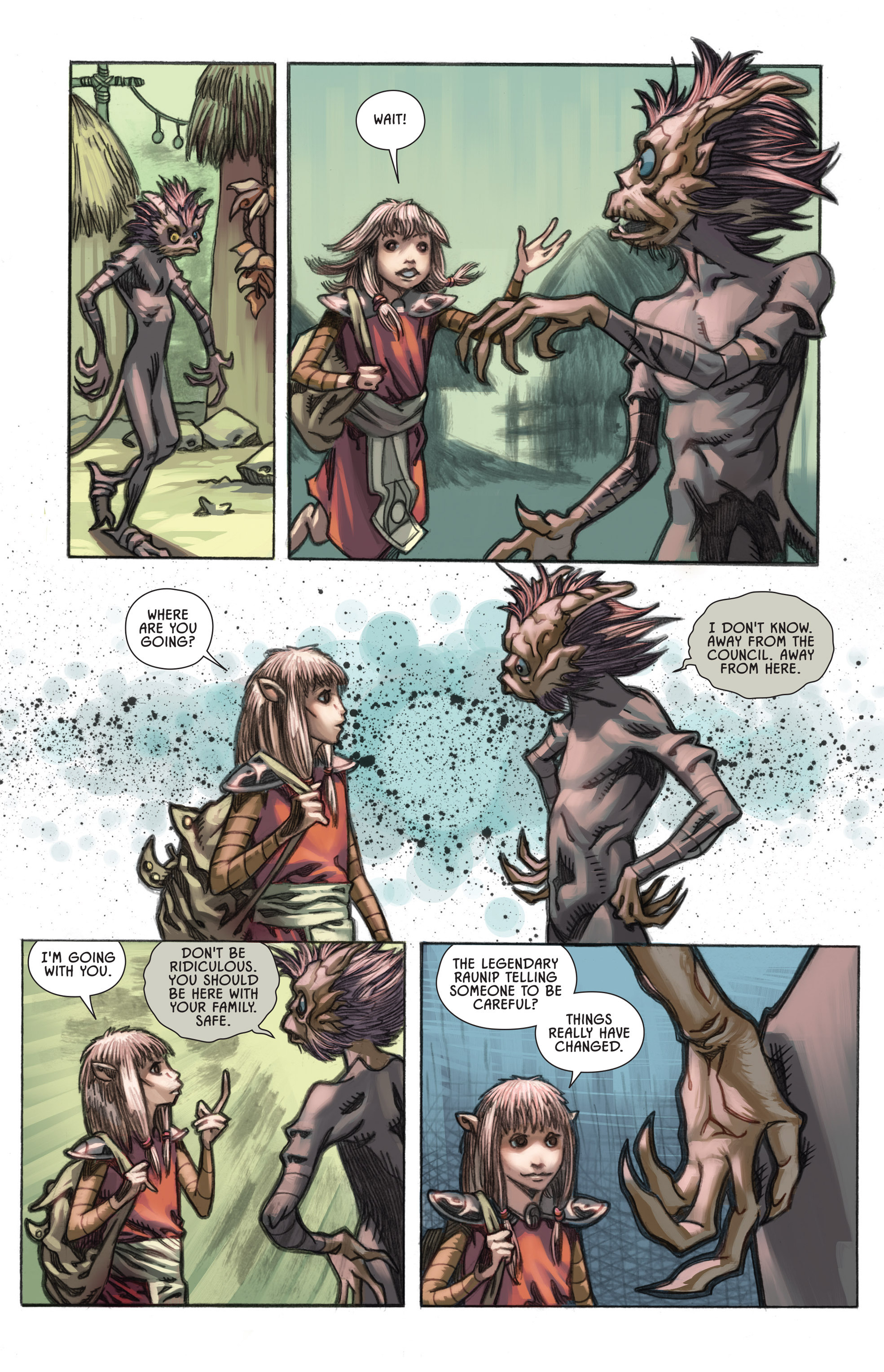 Read online The Dark Crystal: Creation Myths comic -  Issue # TPB 3 - 50