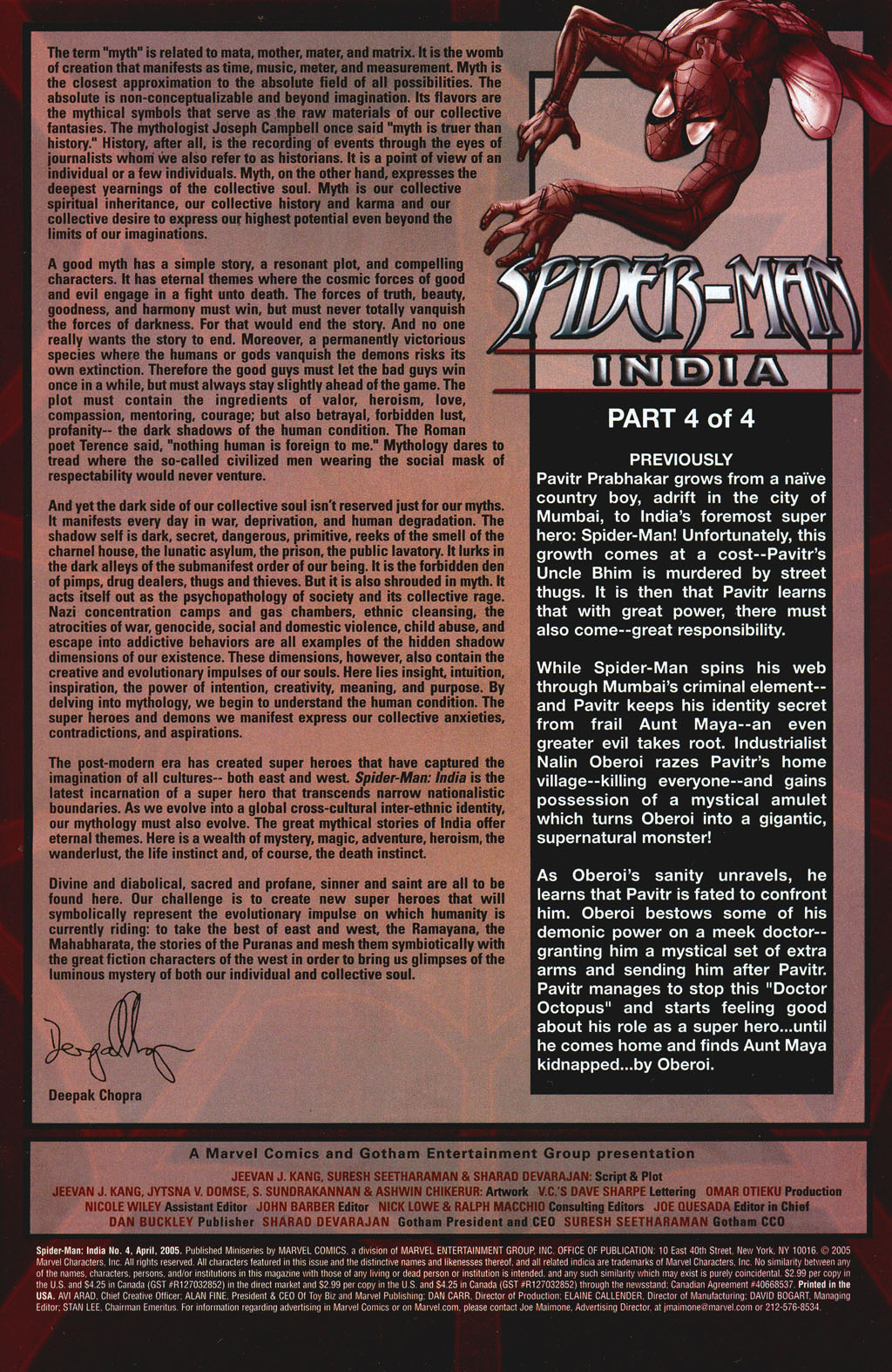 Read online Spider-Man: India comic -  Issue #4 - 2