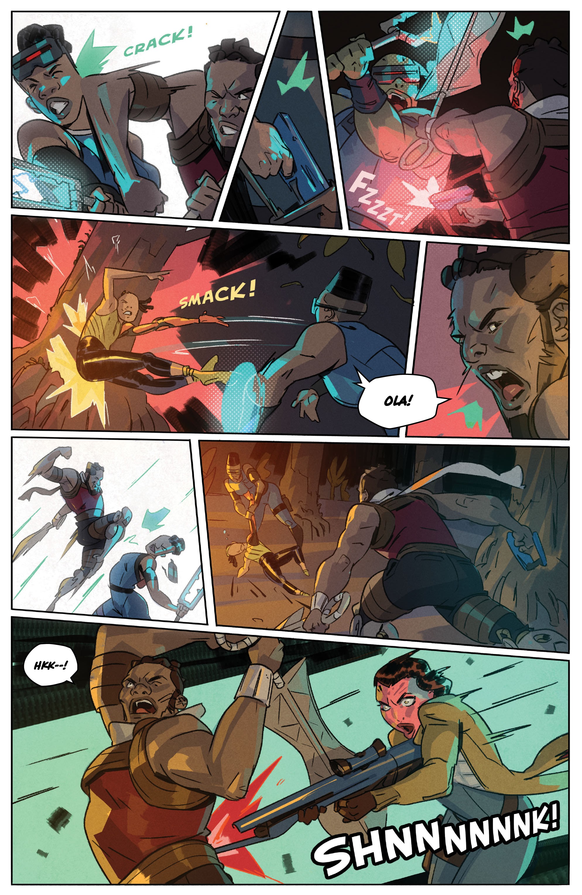Read online New Masters comic -  Issue #4 - 23