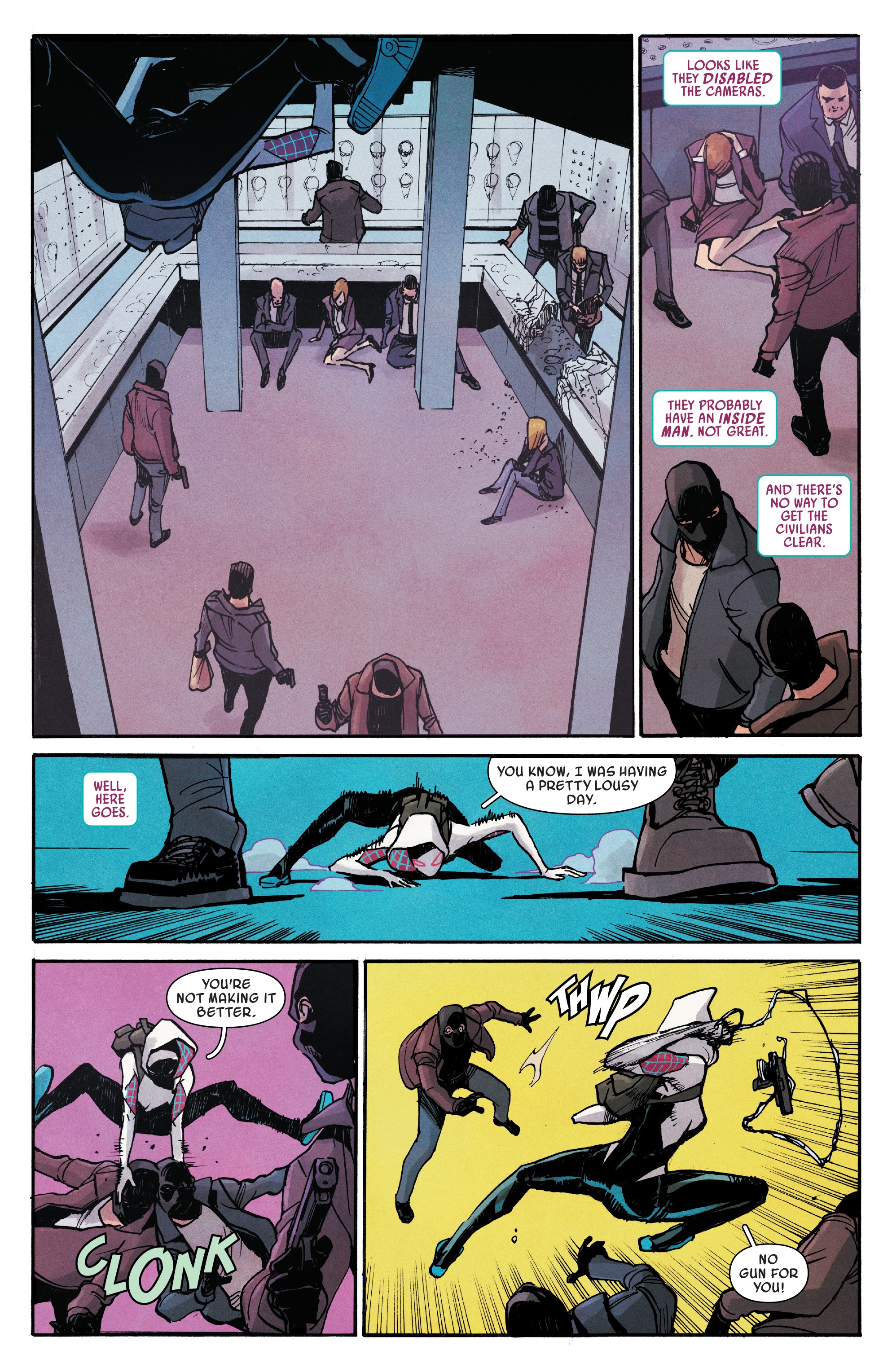 Read online Spider-Gwen: Ghost-Spider comic -  Issue #5 - 17