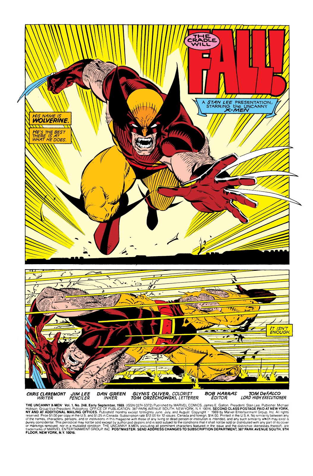 Uncanny X-Men (1963) issue 248 - Page 2