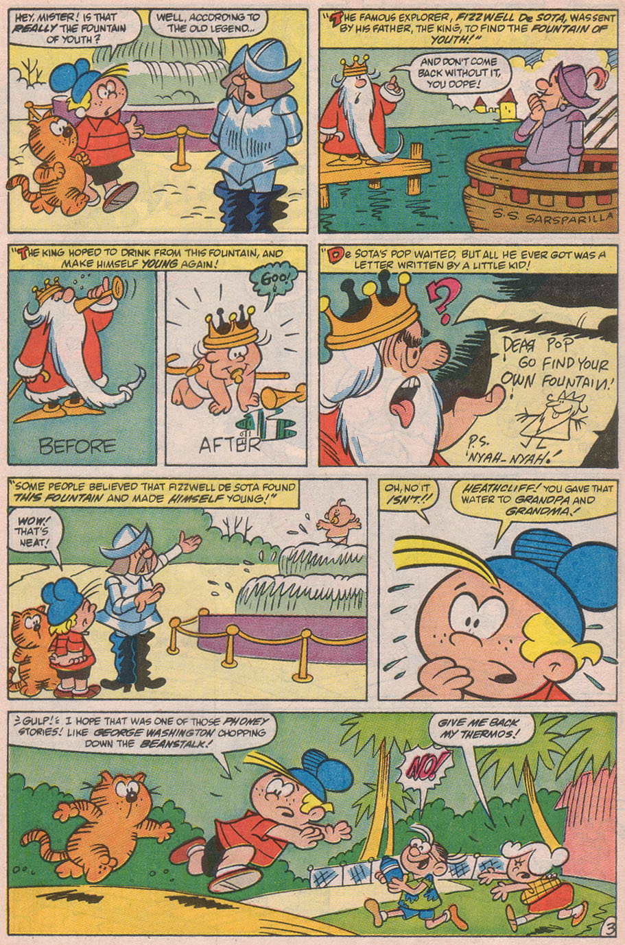 Read online Heathcliff comic -  Issue #36 - 5