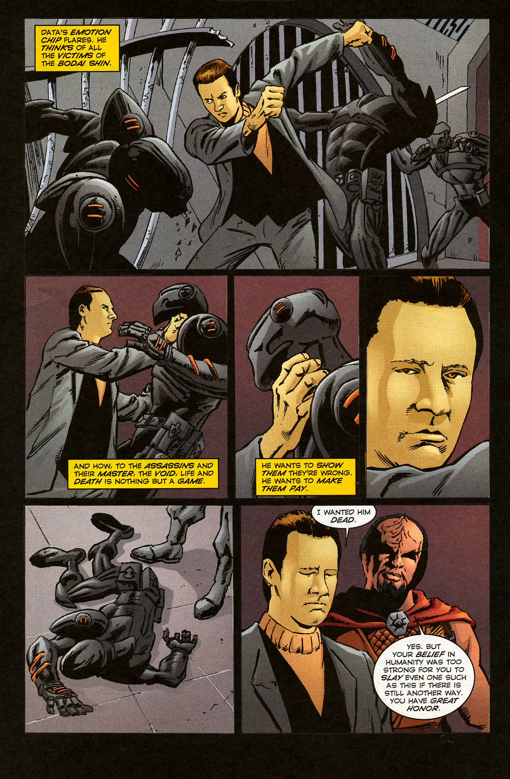 Read online Star Trek: The Next Generation - The Killing Shadows comic -  Issue #4 - 20