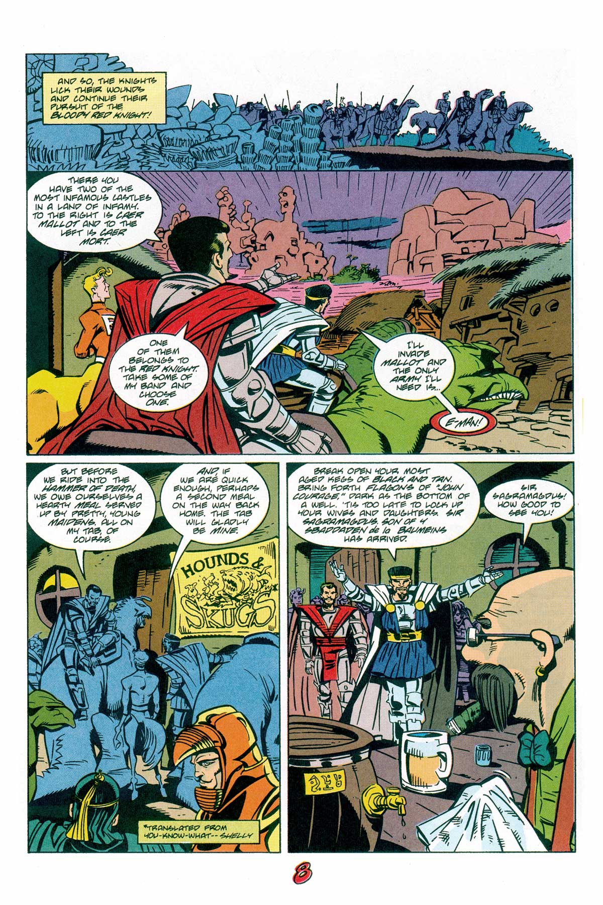 Read online E-Man (1989) comic -  Issue #2 - 11