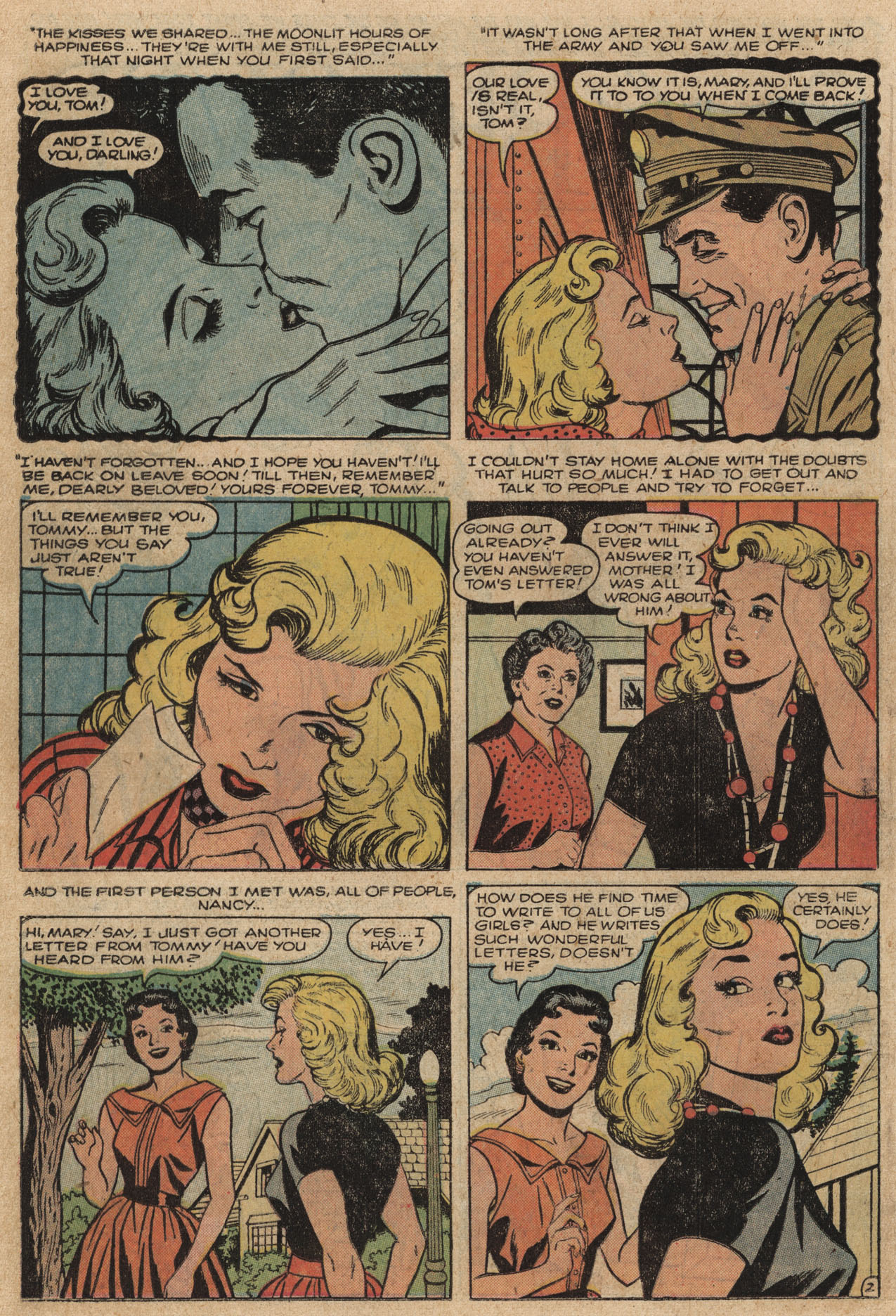 Read online Love Romances comic -  Issue #66 - 22