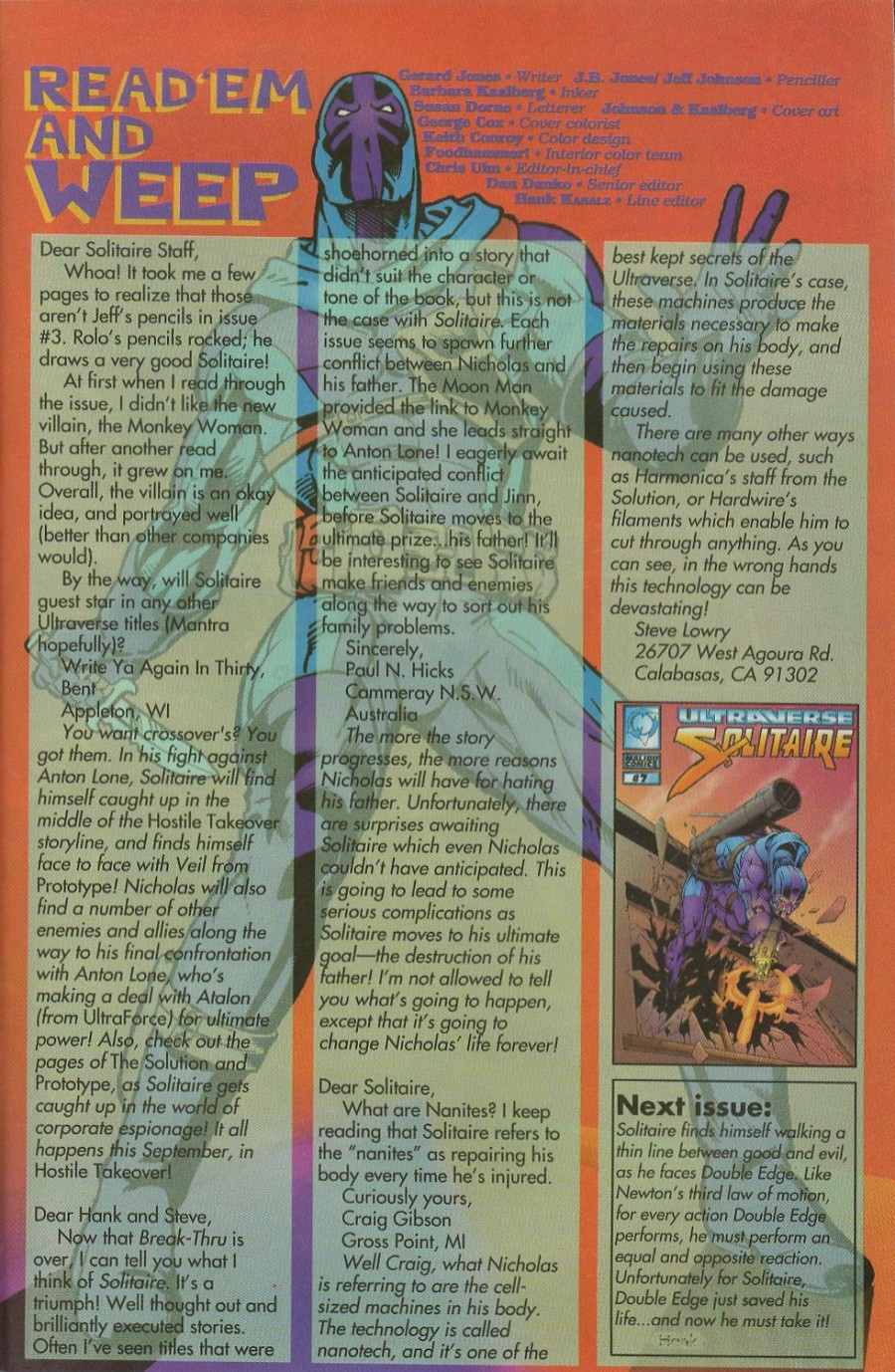 Read online Solitaire comic -  Issue #6 - 28