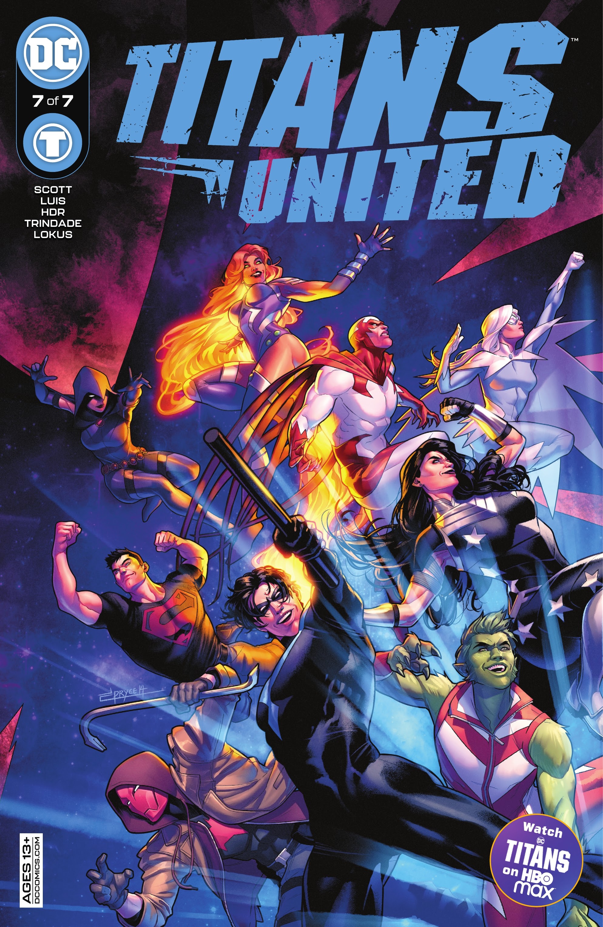 Read online Titans United comic -  Issue #7 - 1
