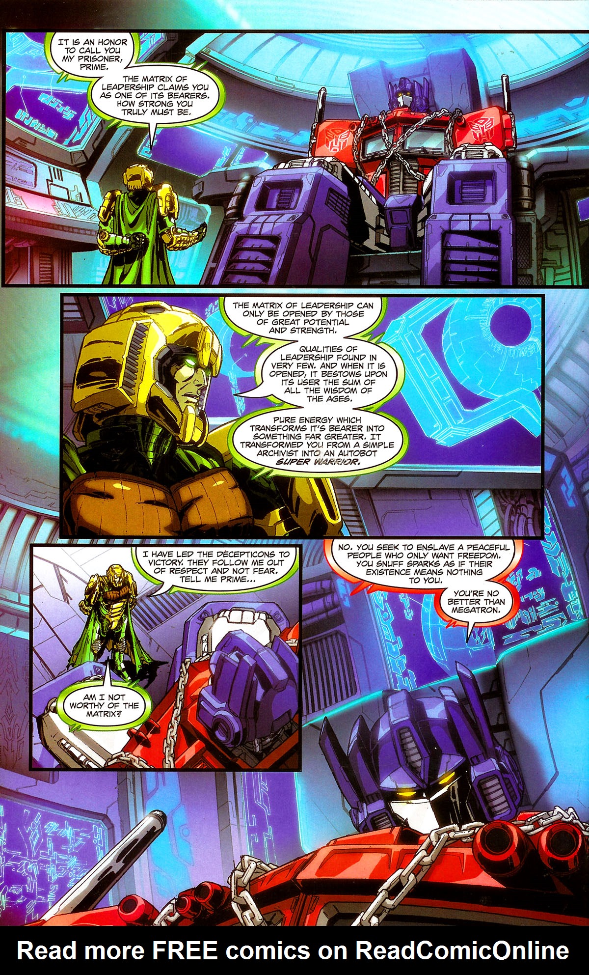 Read online G.I. Joe vs. The Transformers III: The Art of War comic -  Issue #4 - 21