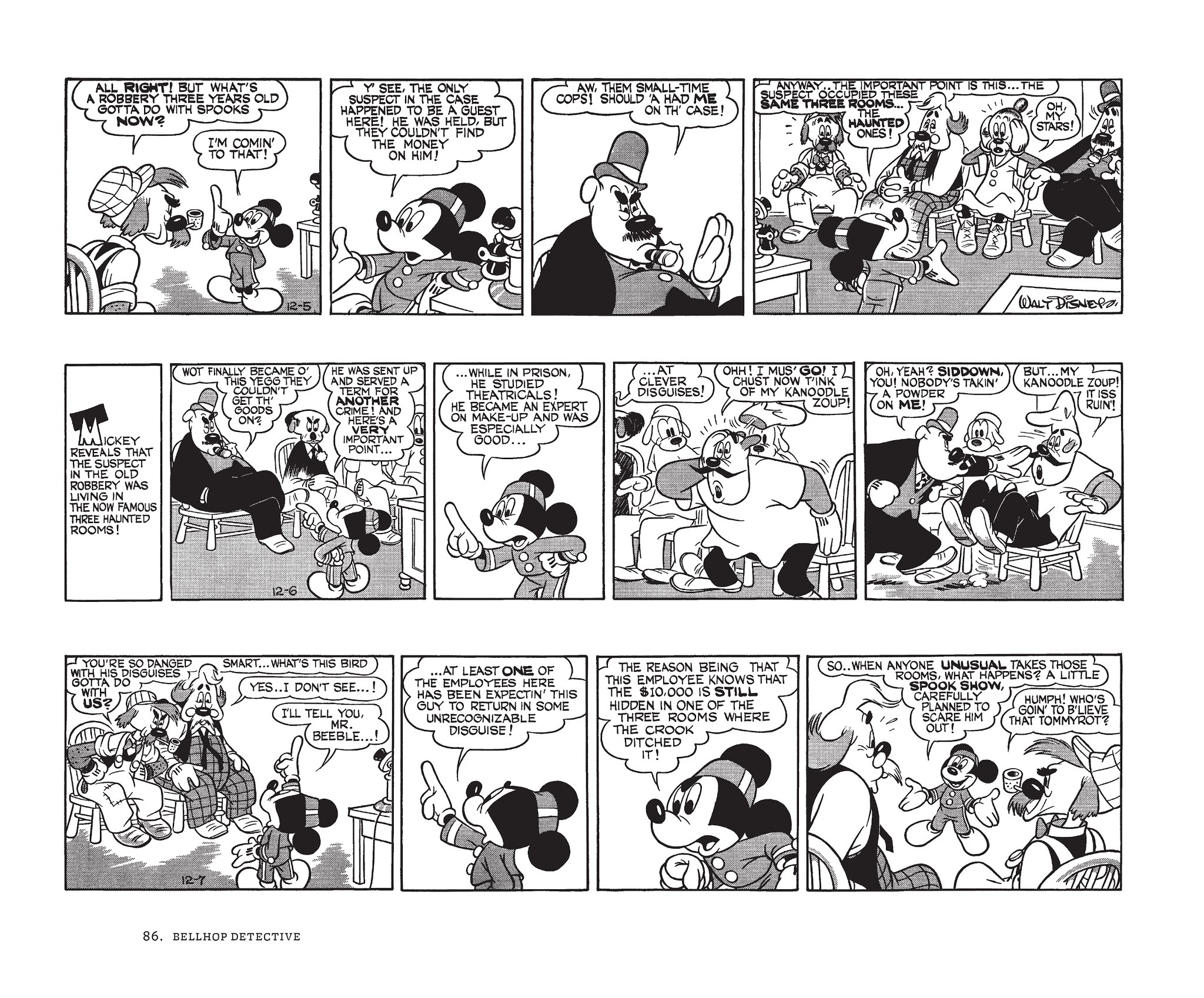 Read online Walt Disney's Mickey Mouse by Floyd Gottfredson comic -  Issue # TPB 6 (Part 1) - 86