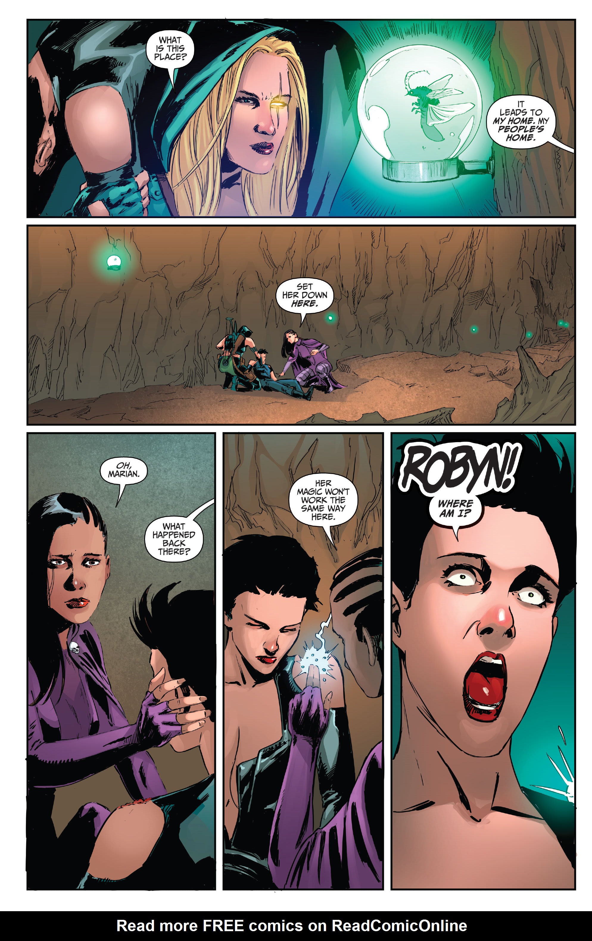 Read online Robyn Hood Annual: Worlds Apart comic -  Issue # Full - 23