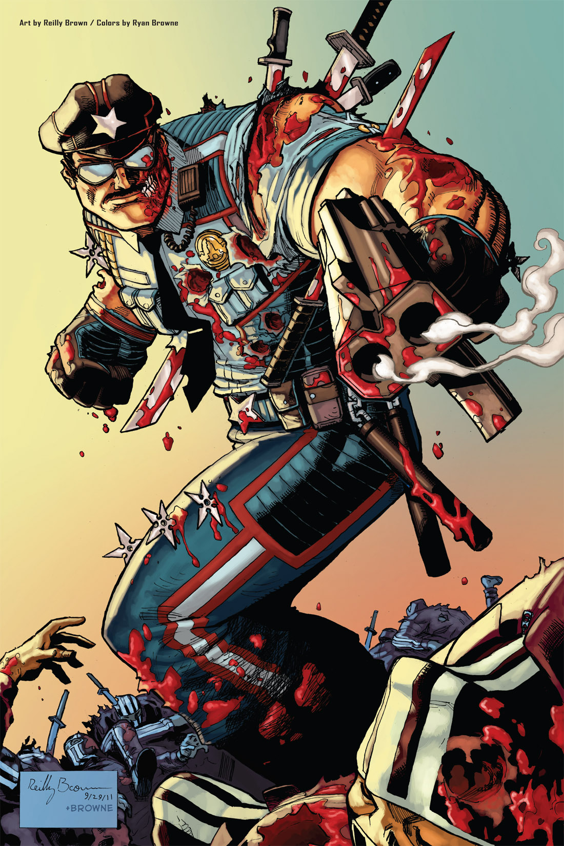 Read online Officer Downe: Bigger, Better, Bastard Edition comic -  Issue # TPB - 80