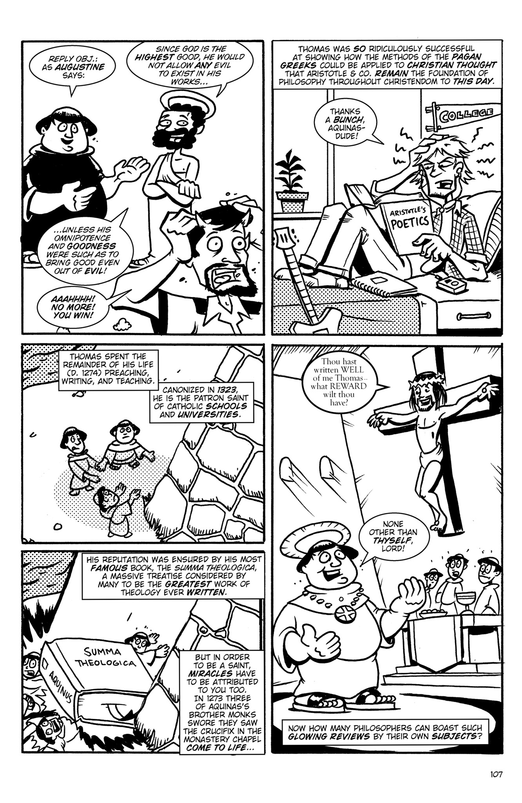 Read online Action Philosophers! comic -  Issue #Action Philosophers! TPB (Part 1) - 107