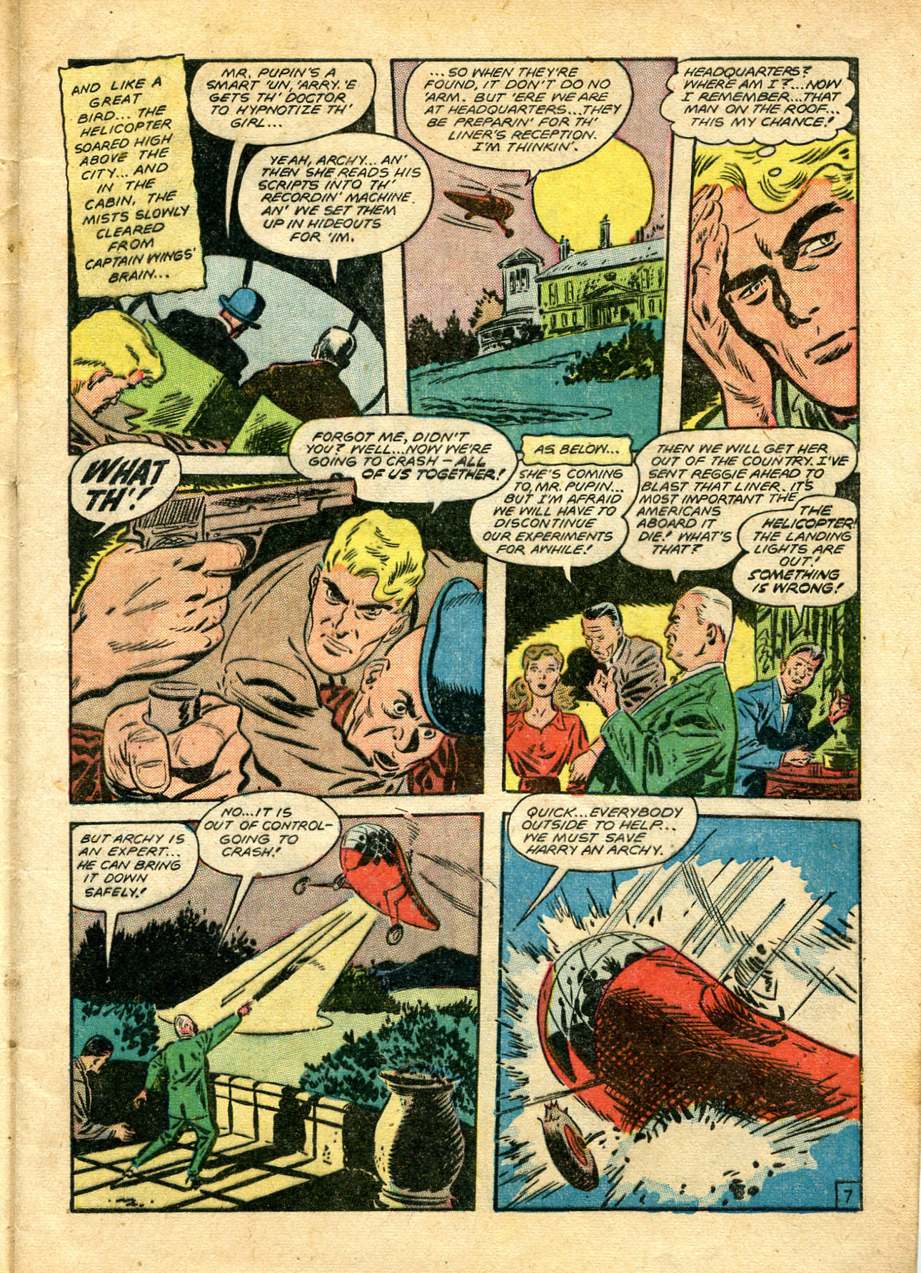 Read online Wings Comics comic -  Issue #98 - 9