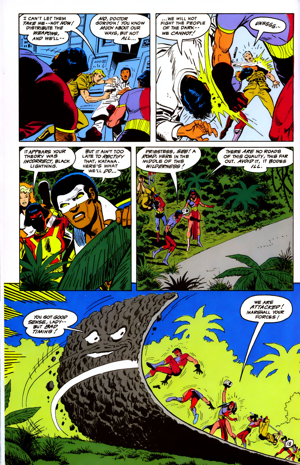 Read online The Outsiders (1985) comic -  Issue #17 - 20