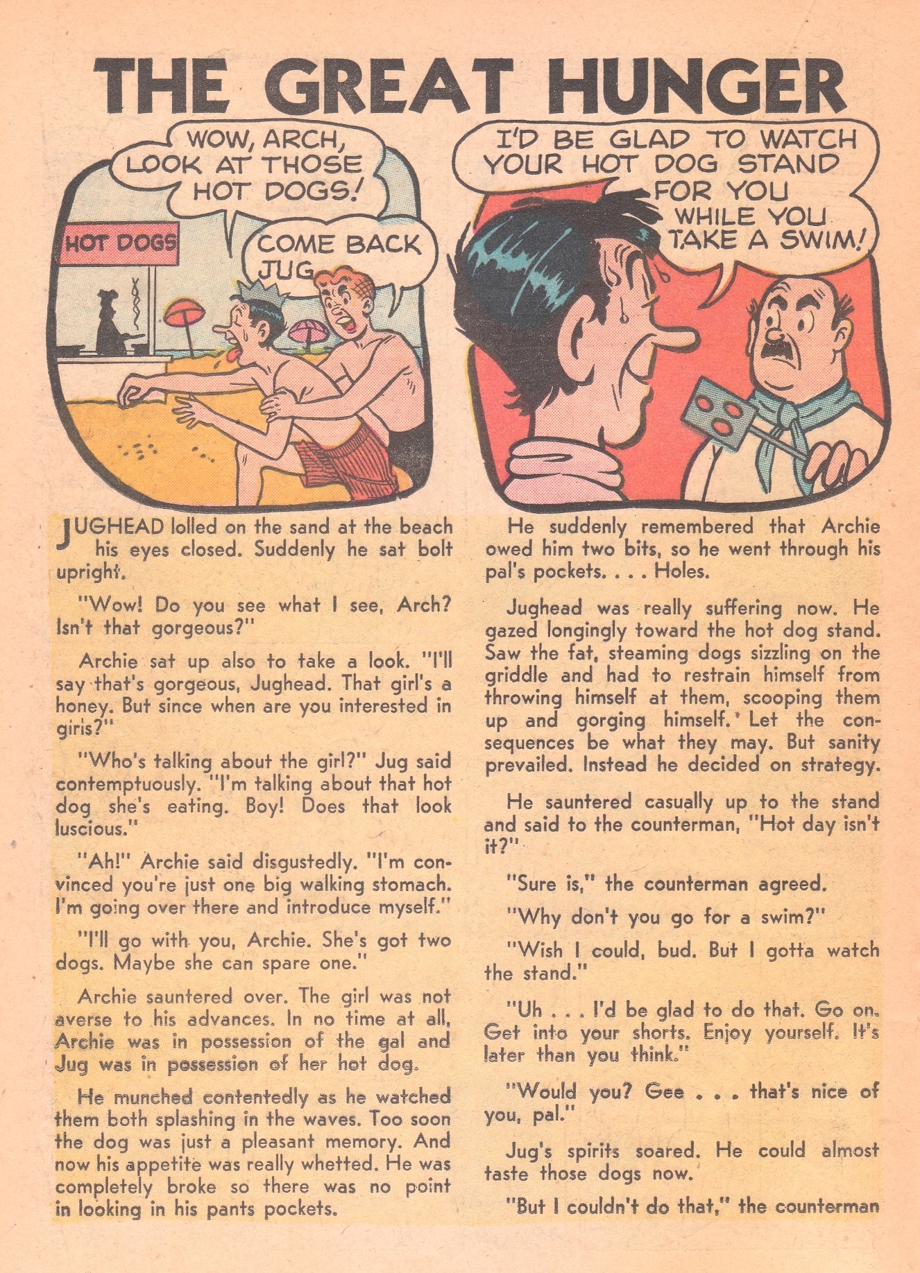 Read online Archie's Pal Jughead comic -  Issue #31 - 18