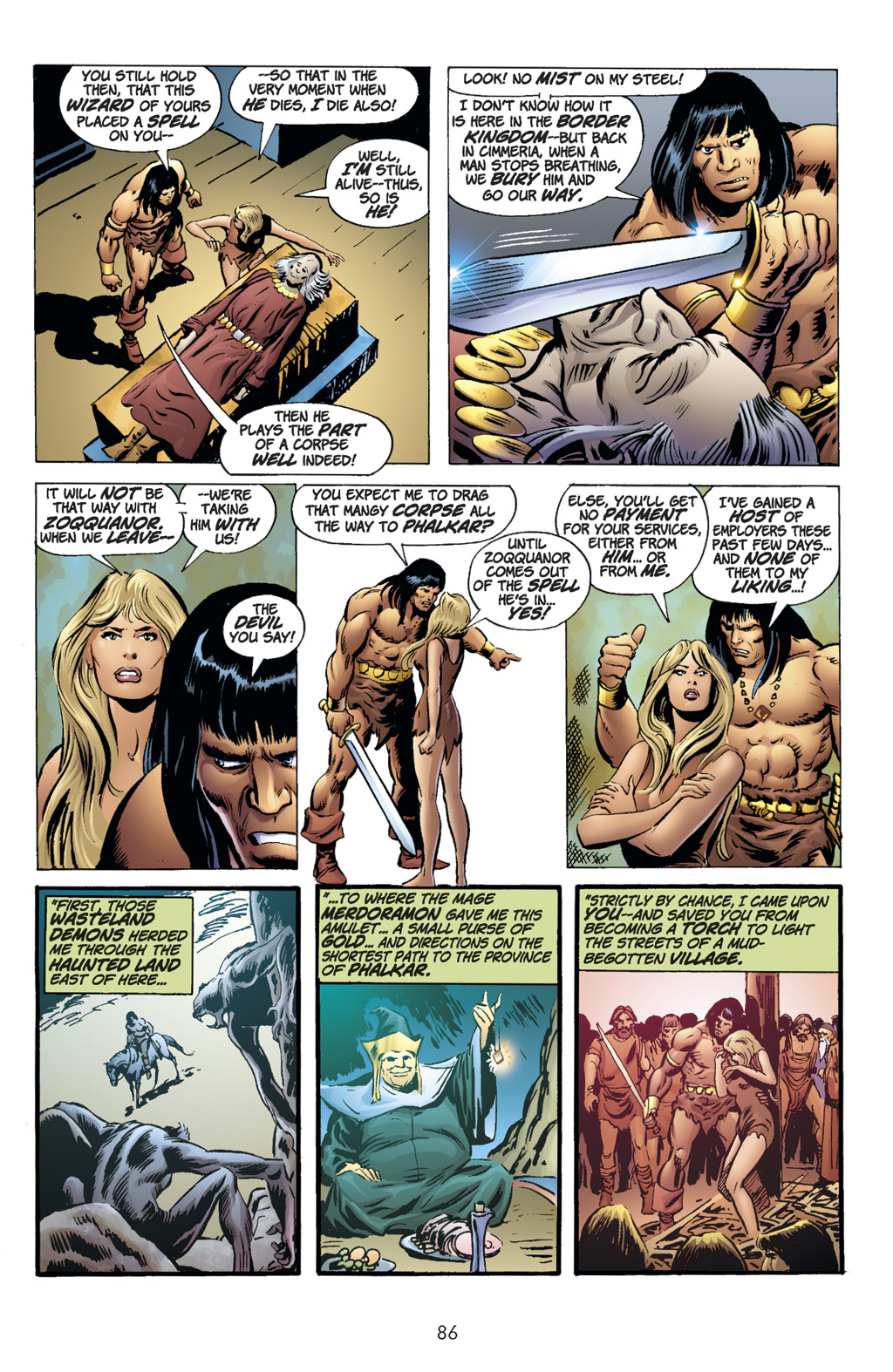 Read online The Chronicles of Conan comic -  Issue # TPB 7 (Part 1) - 81