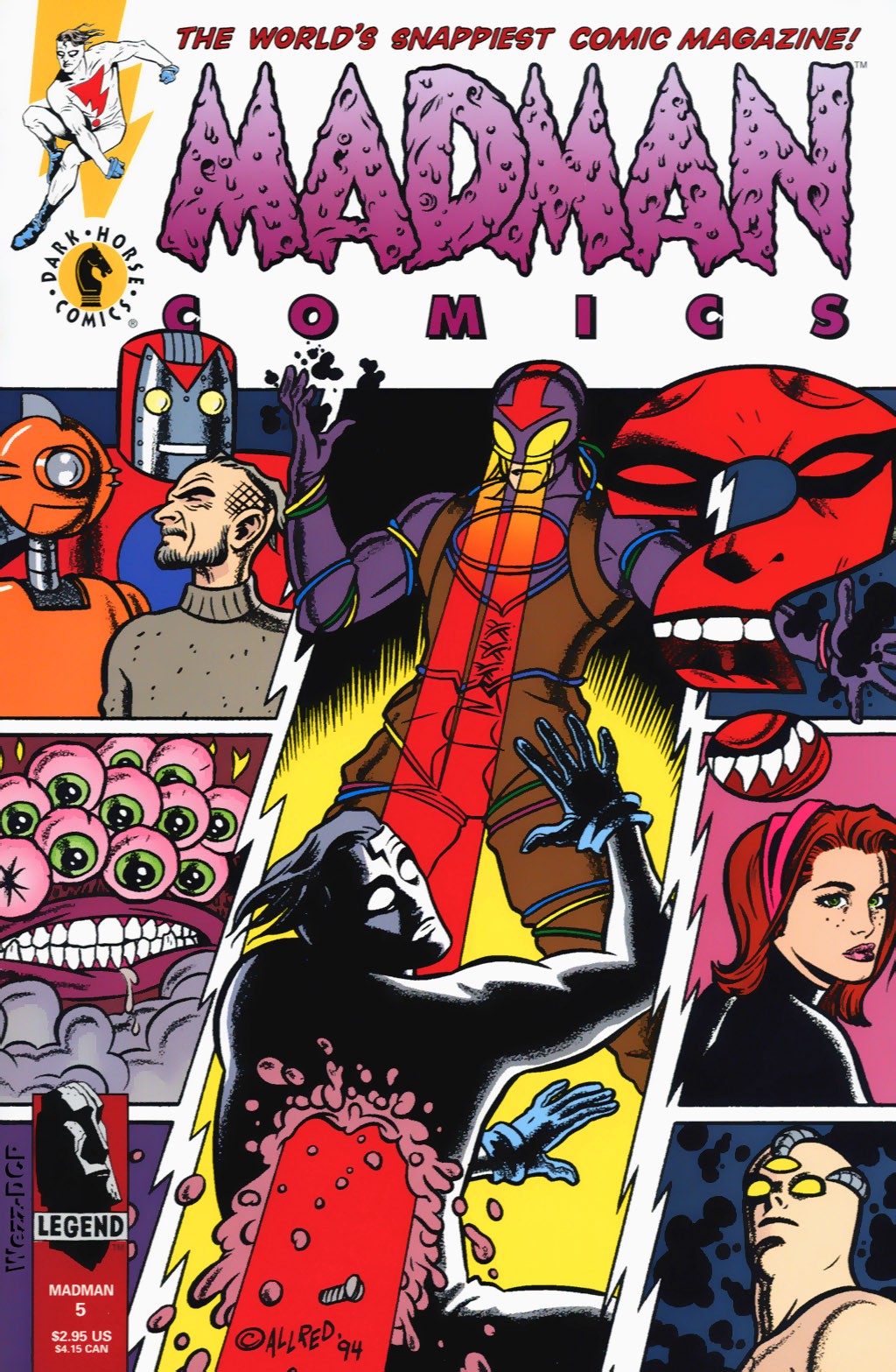 Read online Madman Comics comic -  Issue #5 - 1