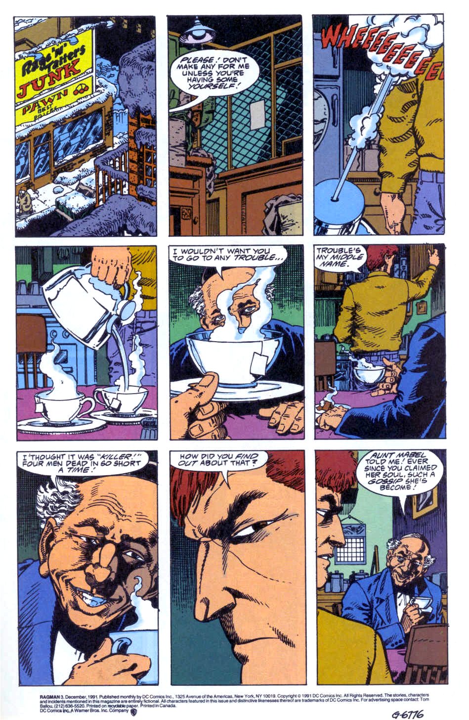 Read online Ragman (1991) comic -  Issue #3 - 2