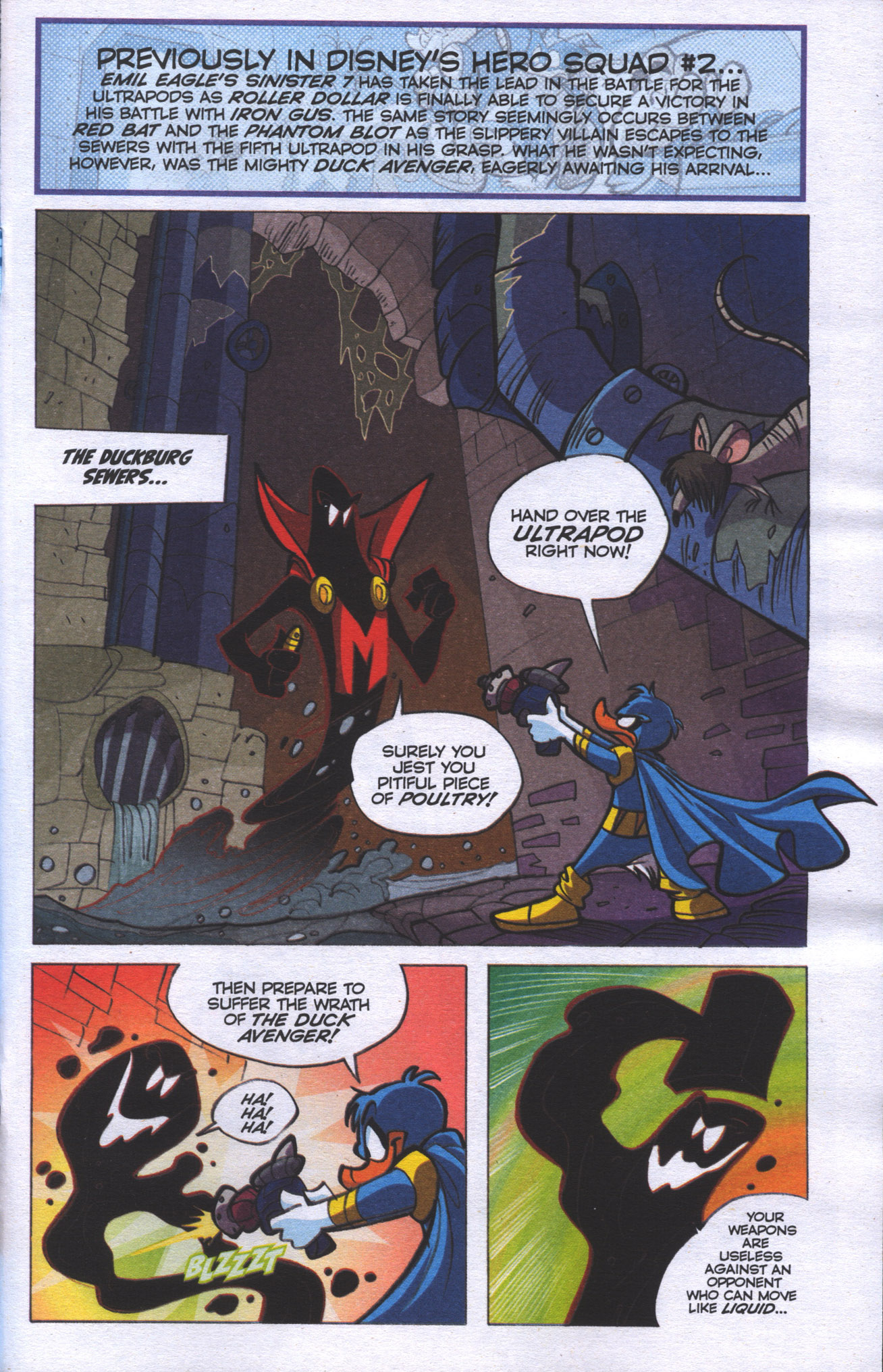 Read online Disney's Hero Squad comic -  Issue #3 - 4